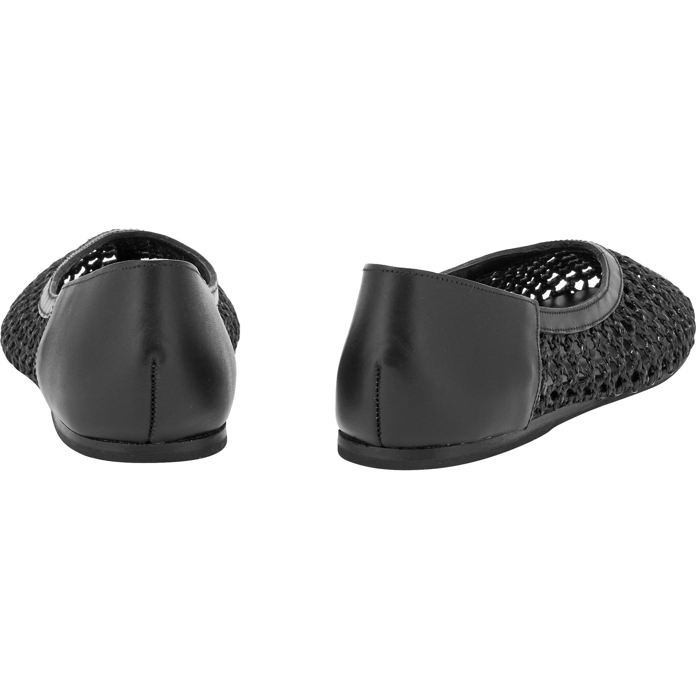 Black - Ancient Greek Sandals - Ancient Aeropi Flt Ld63 - 1