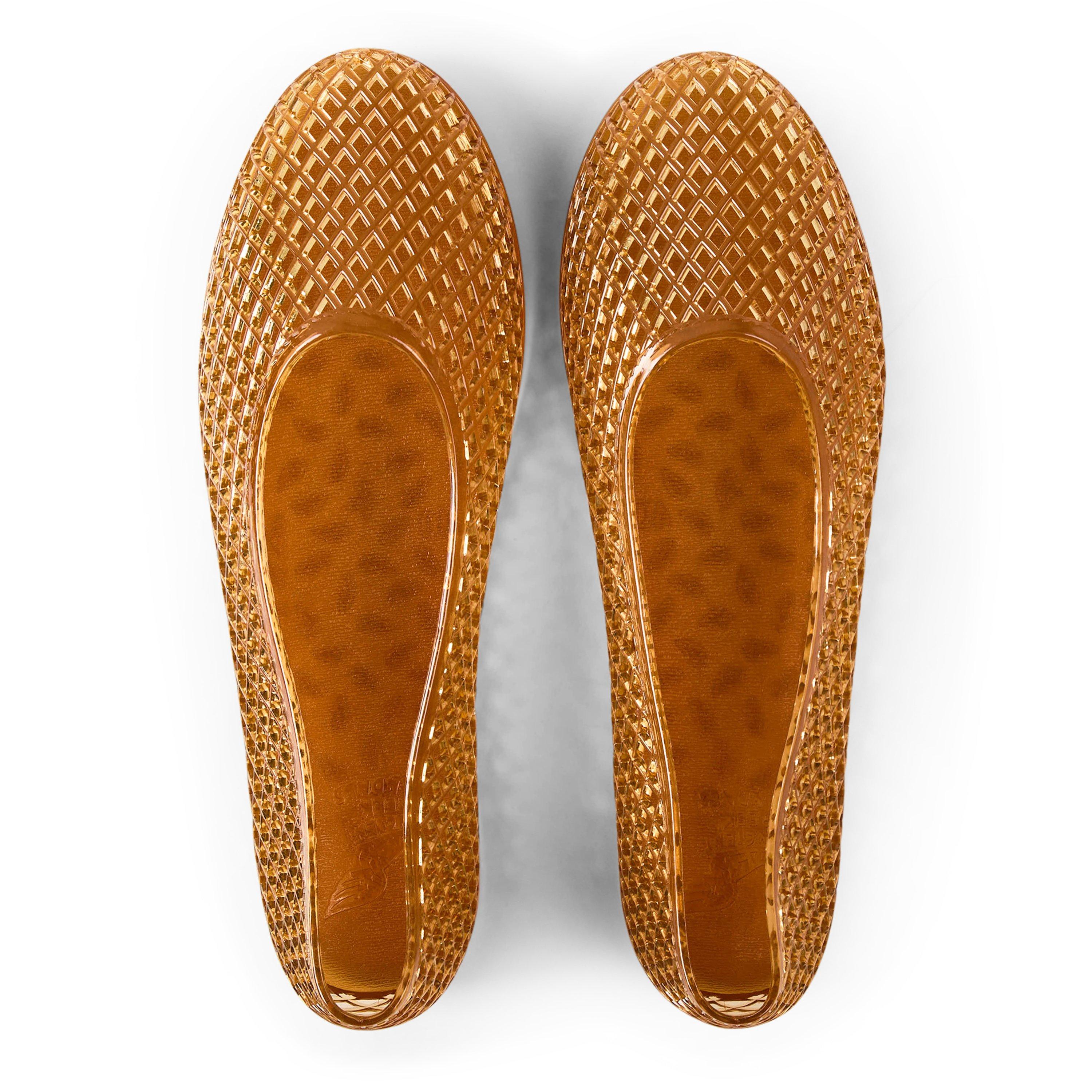 Caramel - Ancient Greek Sandals - Women's Iro Jelly Shoes - 5