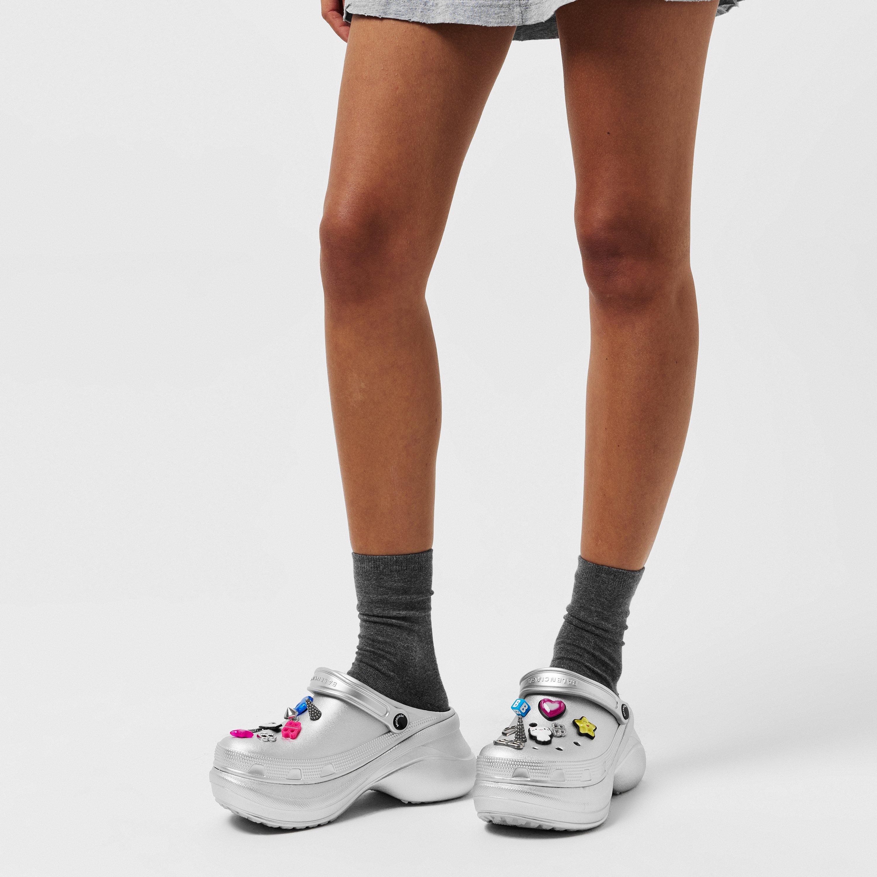 Lilac - Balenciaga - Women's Bal Crocs Mule Clogs - 3