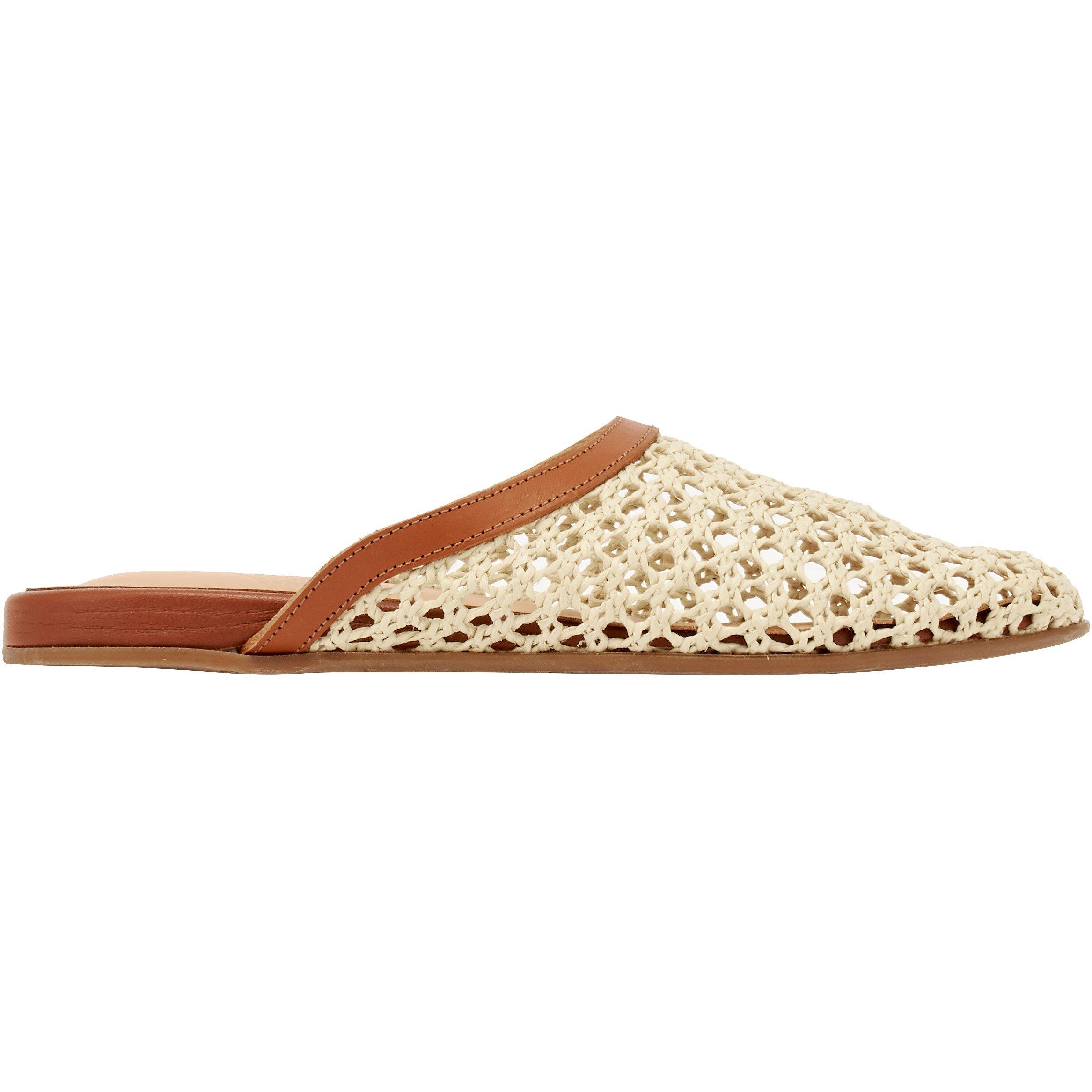 Natural Rafia - Ancient Greek Sandals - Ancient The Sllipper Ld63 - 3