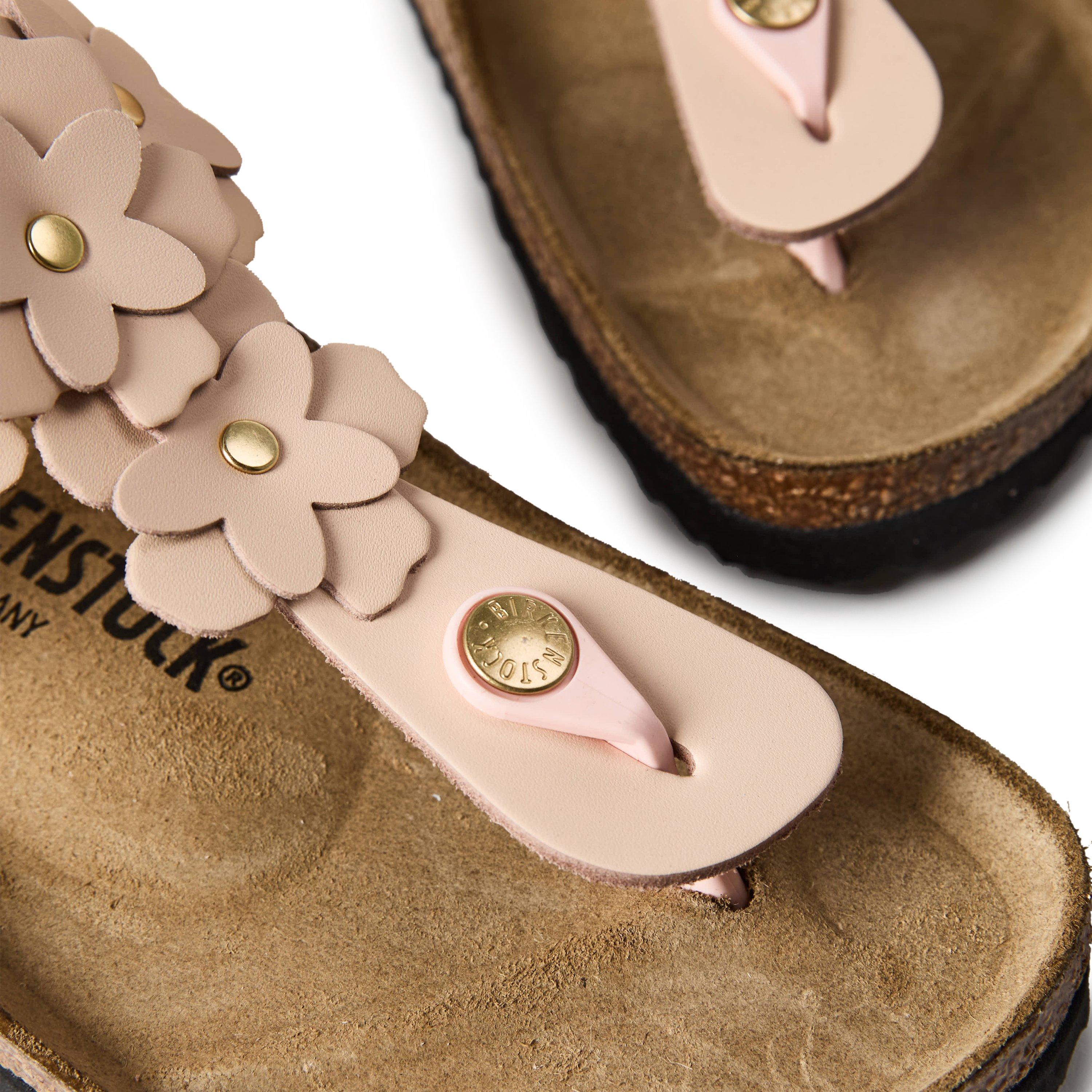 Light Rose - Birkenstock - Women's Gizeh Floral Flat Sandal - 3