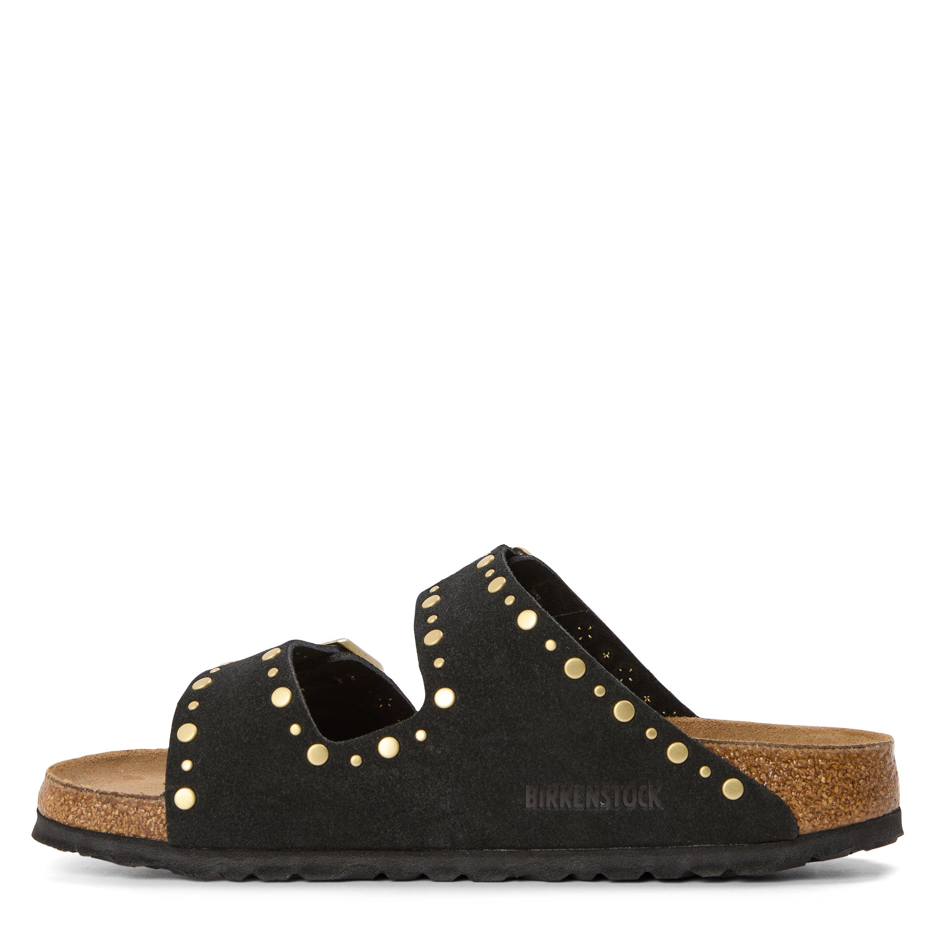 Black Rivet - Birkenstock - Women's Arizona Rivet Flat Sandals - 2