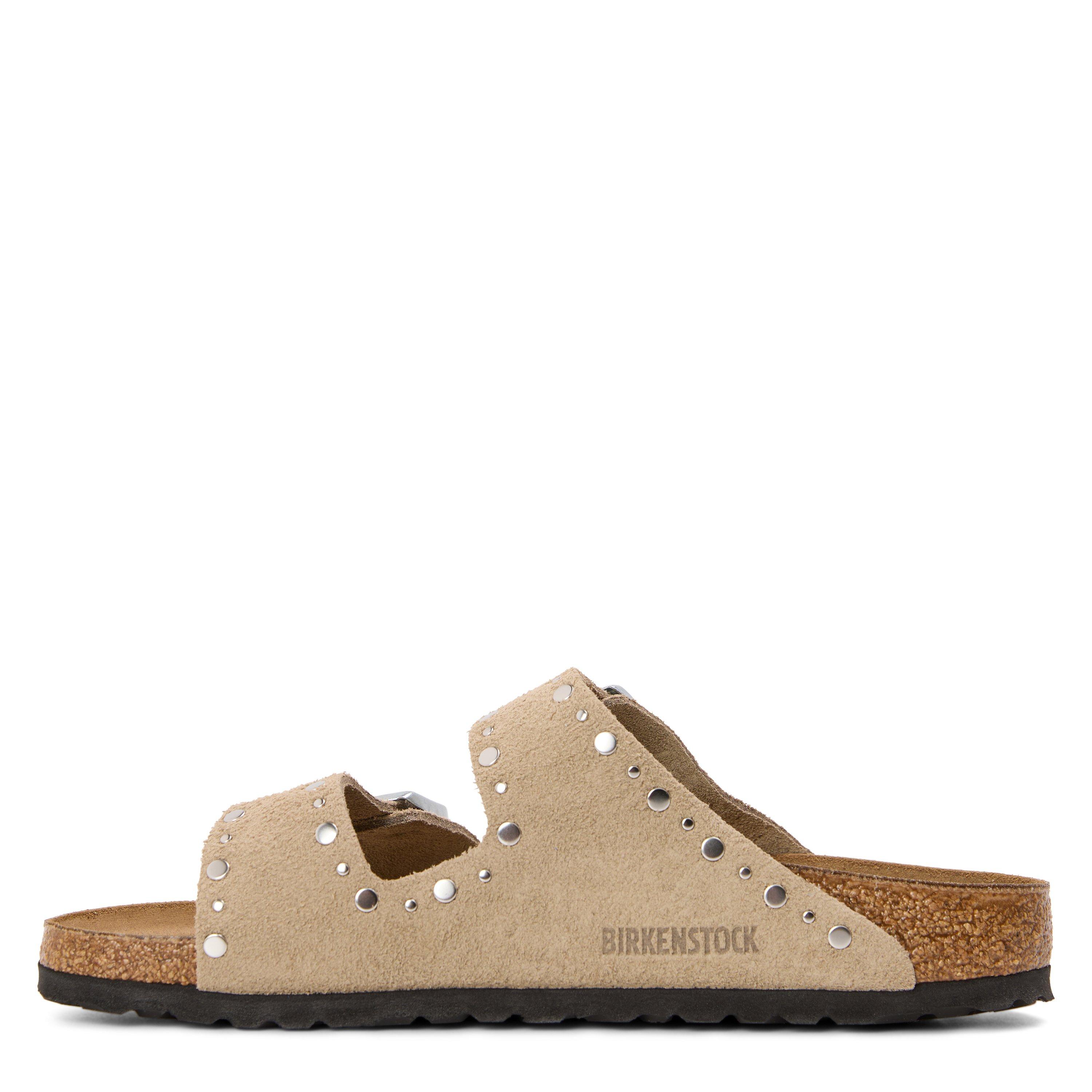 Taupe Rivet - Birkenstock - Women's Arizona Rivet Flat Sandals - 2