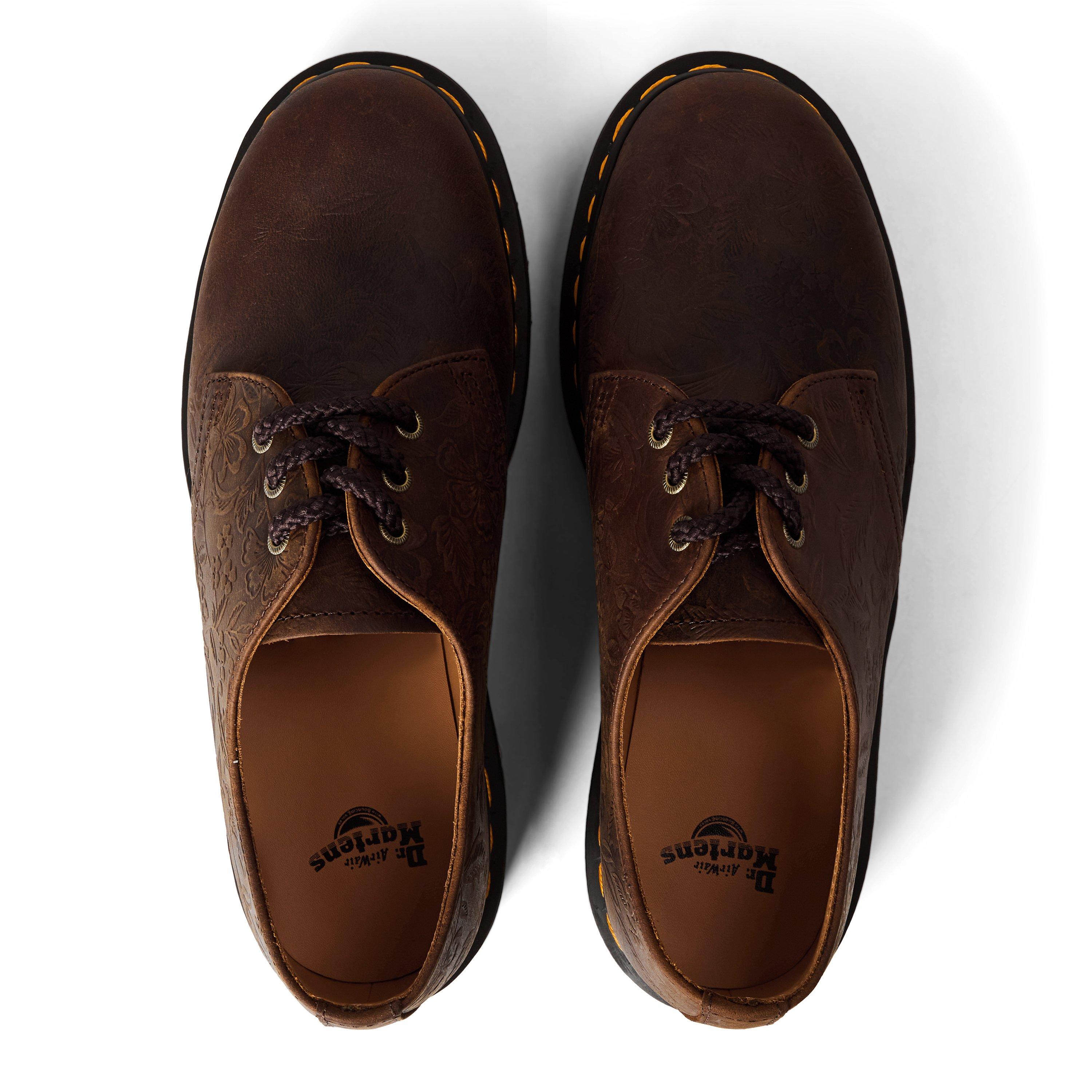 Brwn CrazyHorse - Dr Martens - 1461 Oxford Shoes - 4
