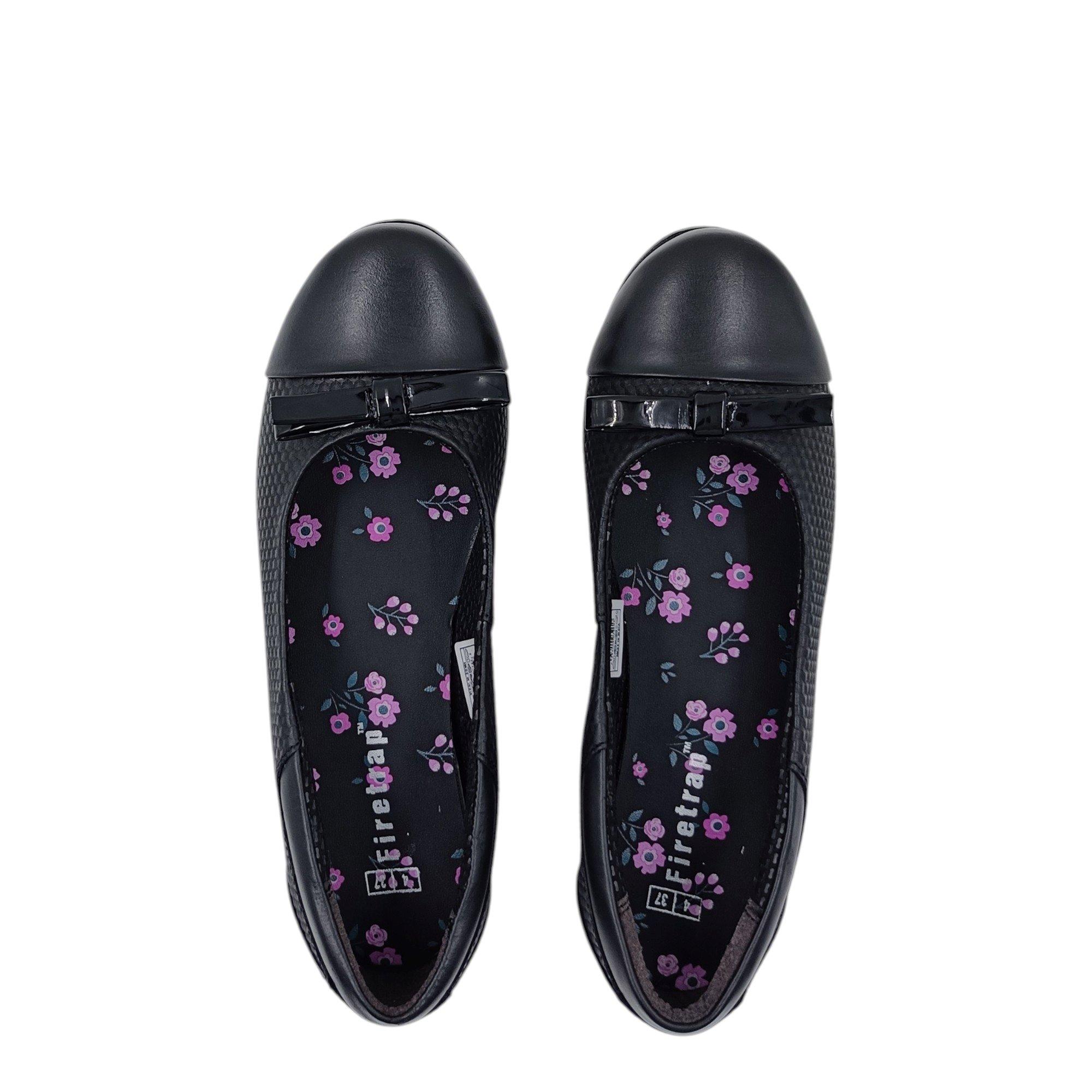Black - Firetrap - Ballet Pumps - 5
