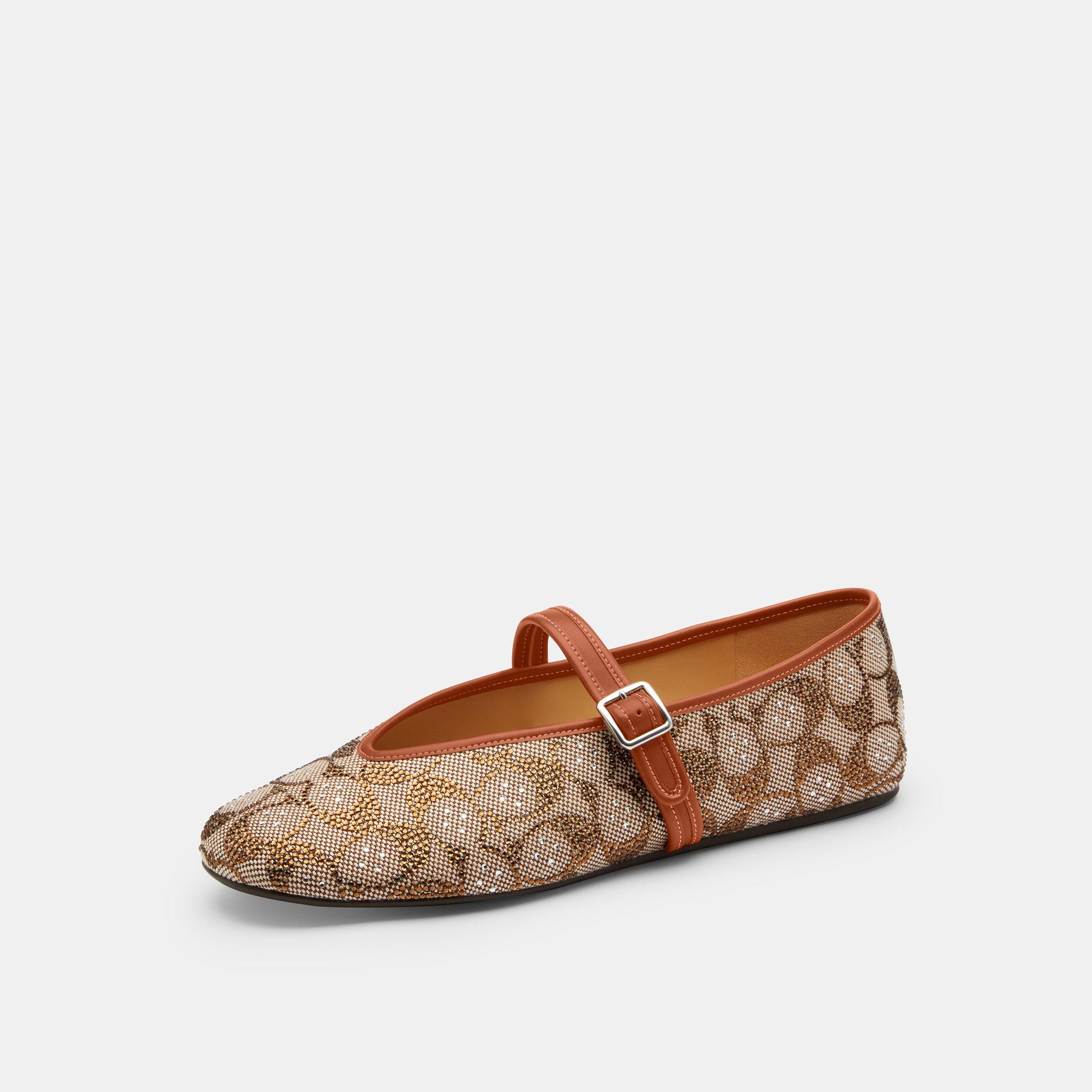 Coach Crystal Signature Mary Jane