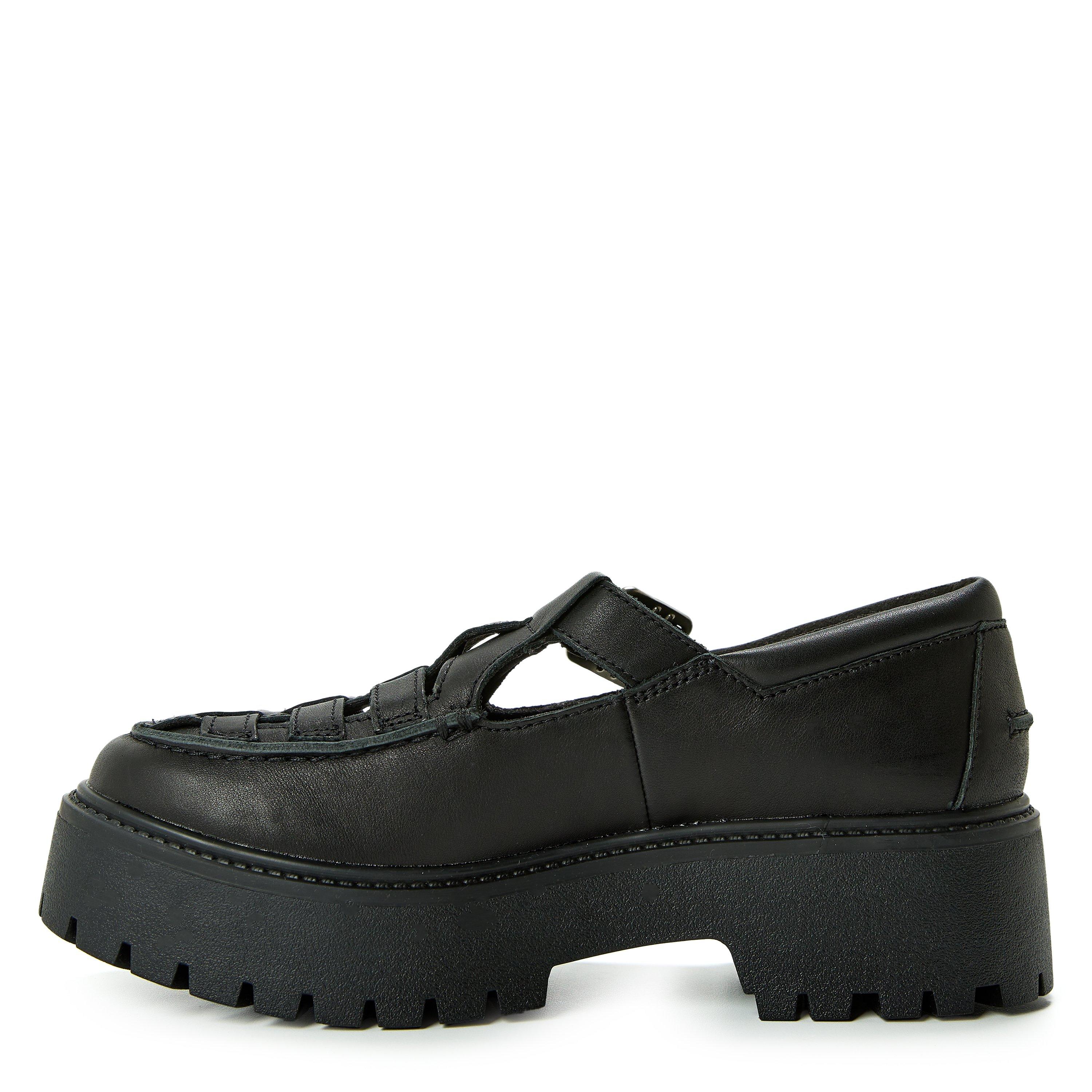 Blk Full Grain - Timberland - Women's Buckle Shoe Natural Mary Janes - 2