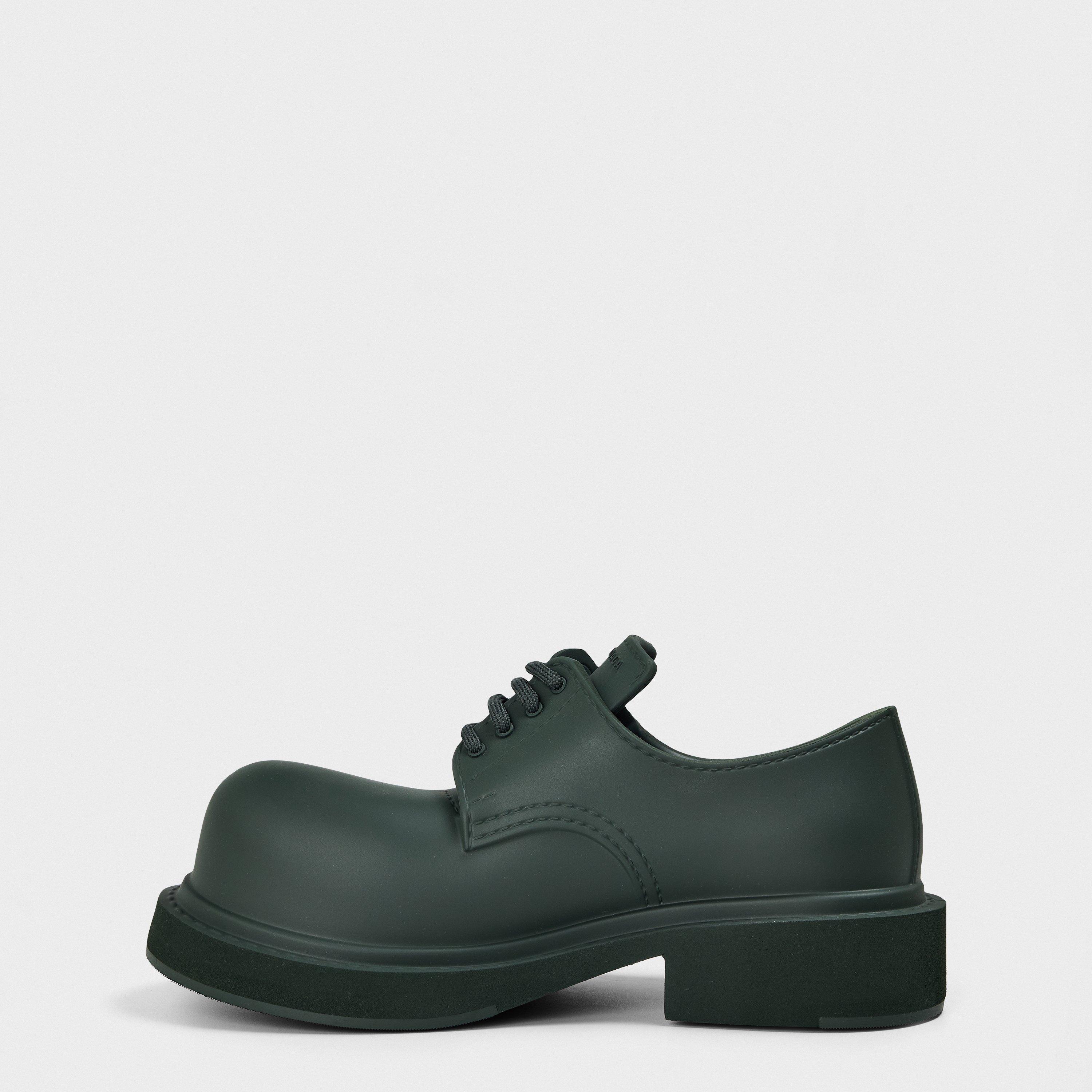 Dark Khaki - Balenciaga - Women's Derby Shoes - 2