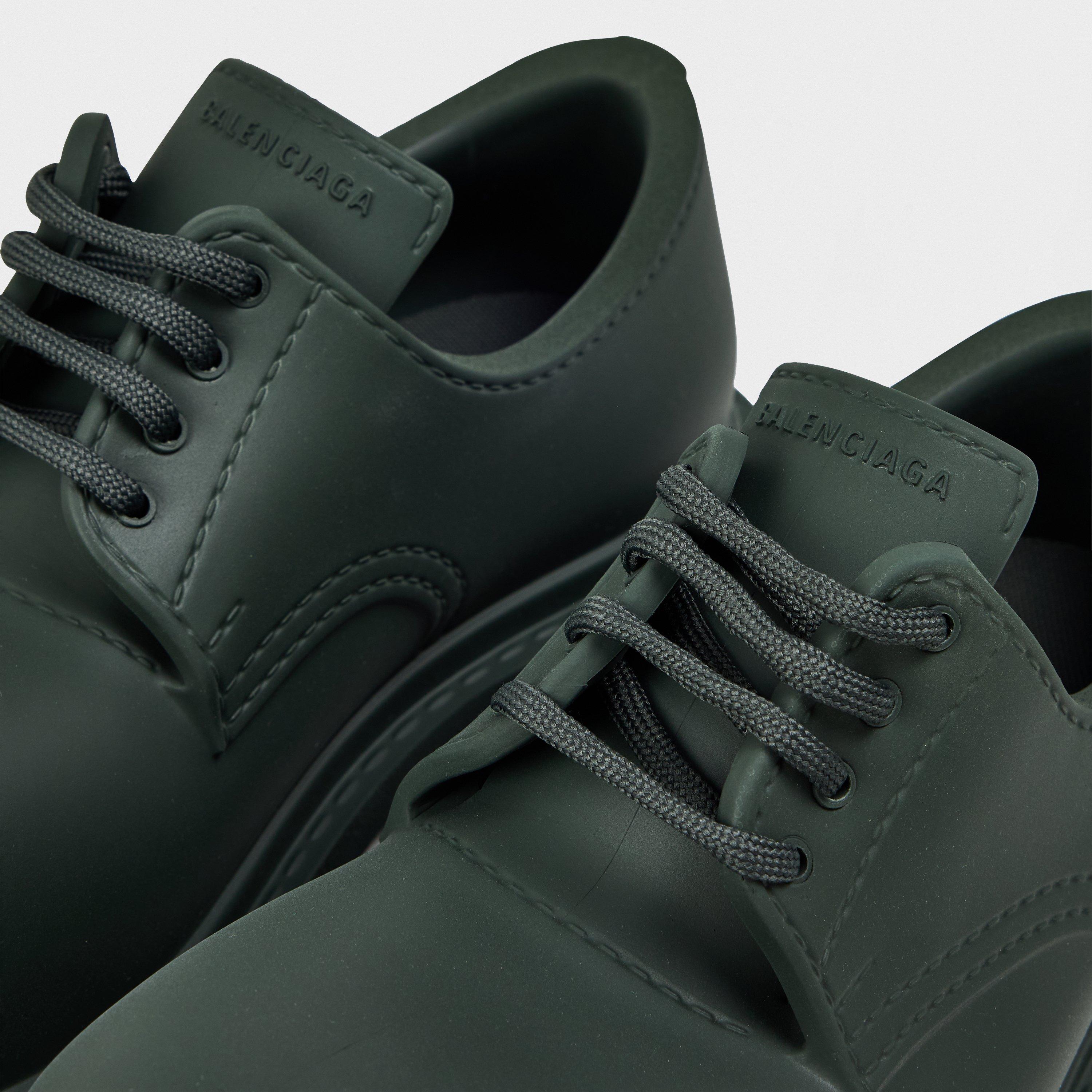 Dark Khaki - Balenciaga - Women's Derby Shoes - 3