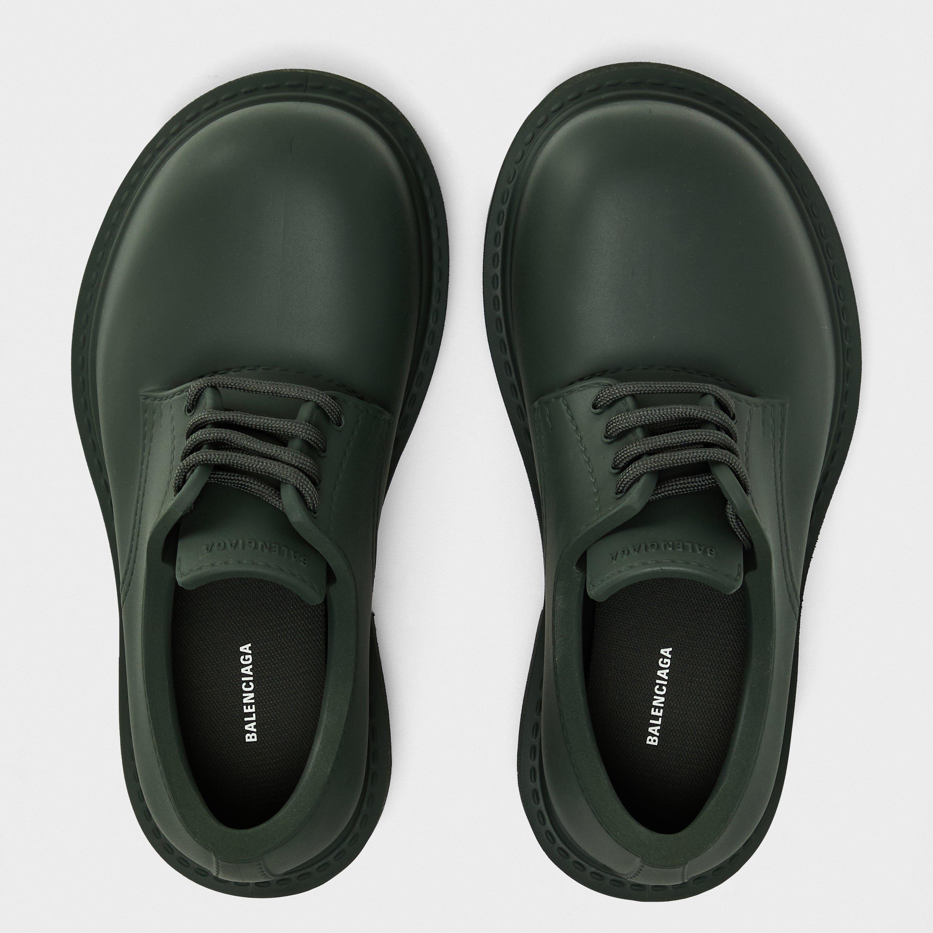 Dark Khaki - Balenciaga - Women's Derby Shoes - 4