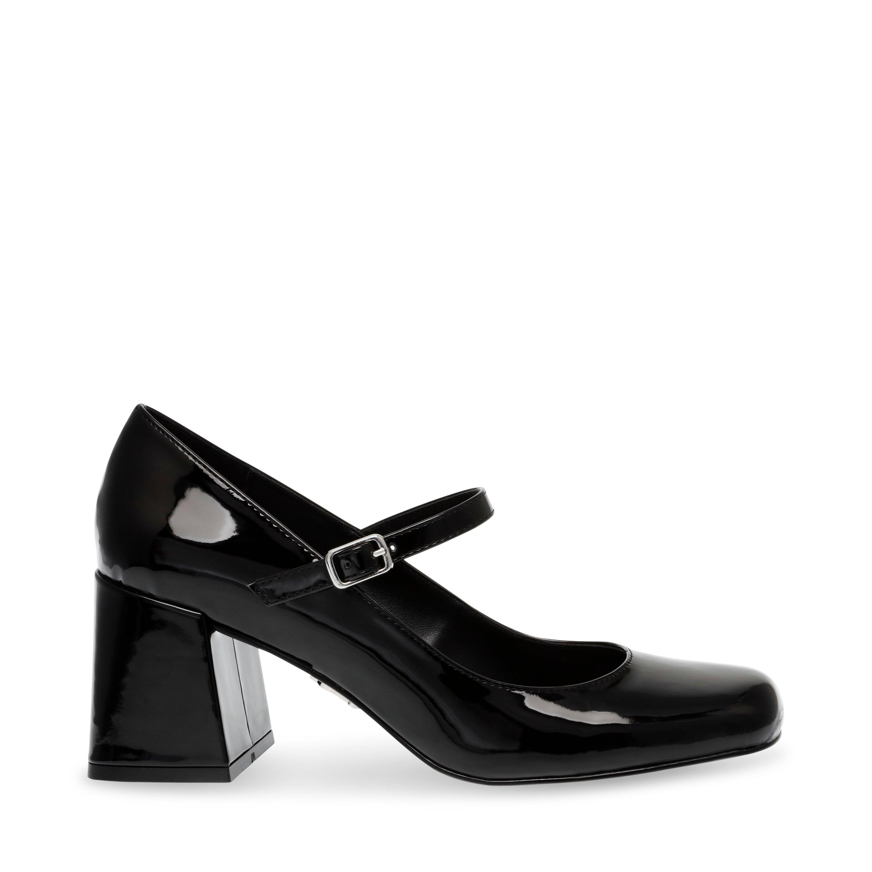 Steve Madden Women's Pep Talk Mary Janes - Black Patent - 8 (41)