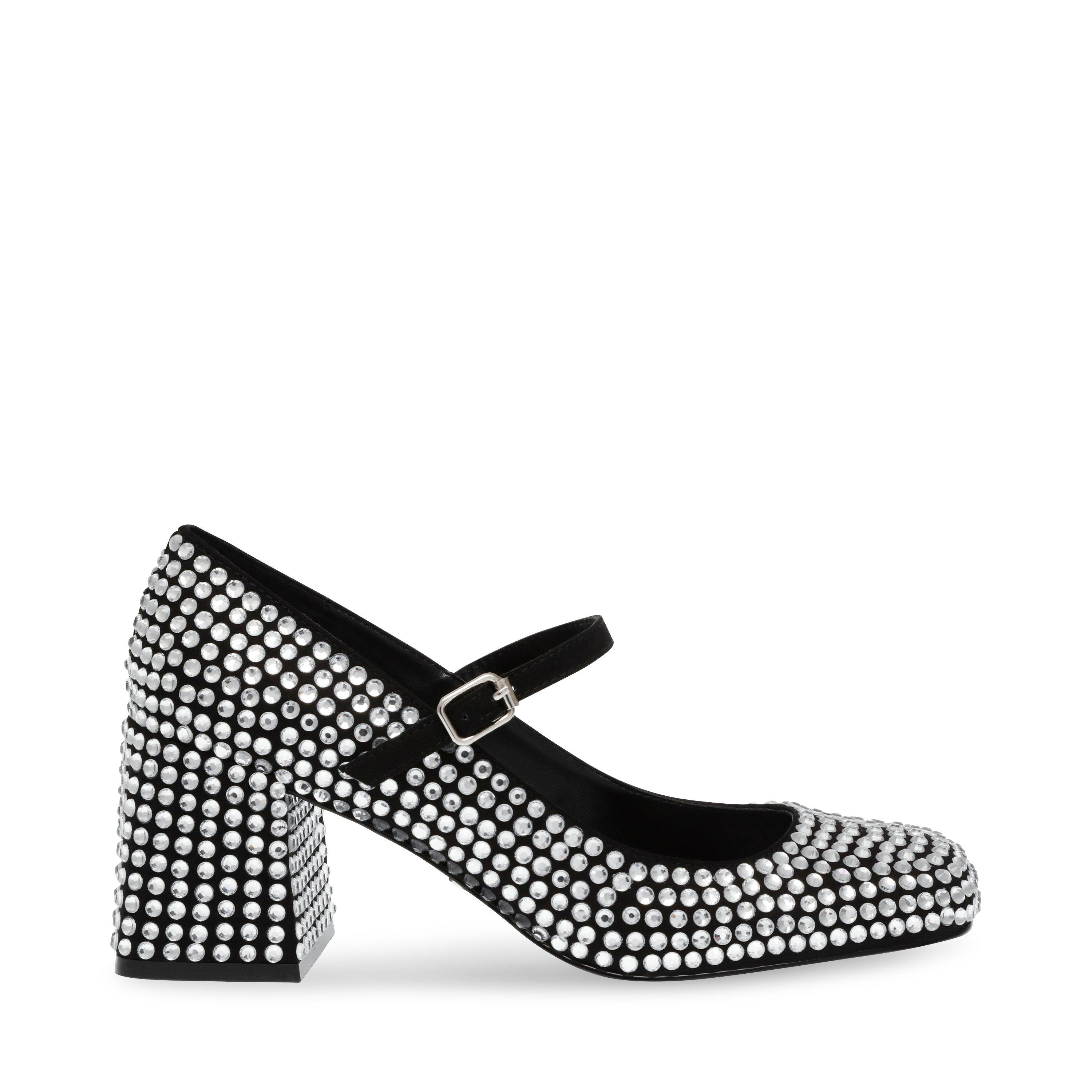 Steve Madden Women's Pep Talk Mary Janes - Rhinestone - 4 (37)