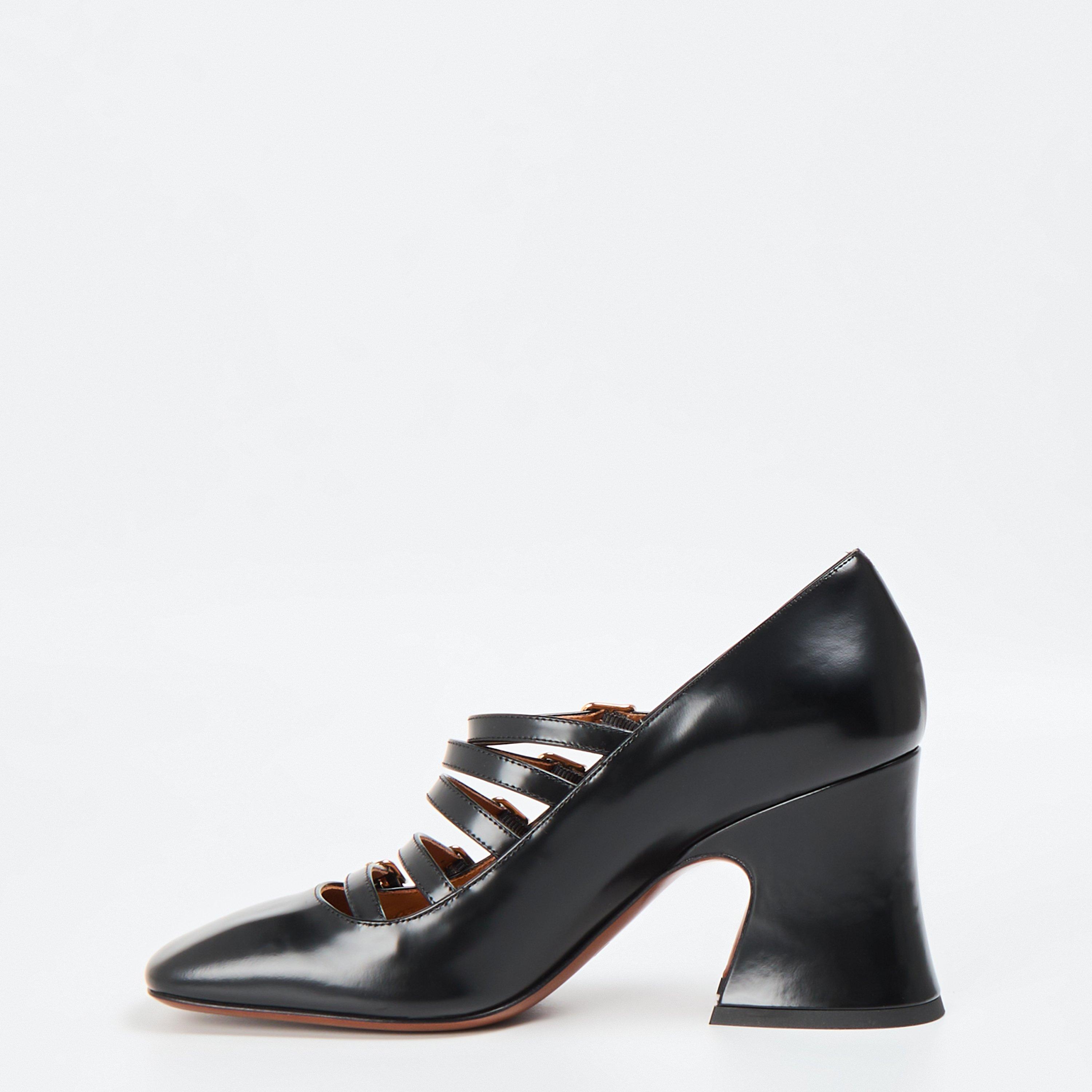 Black - Chloe - Women's Janis Mary Jane Shoes - 2