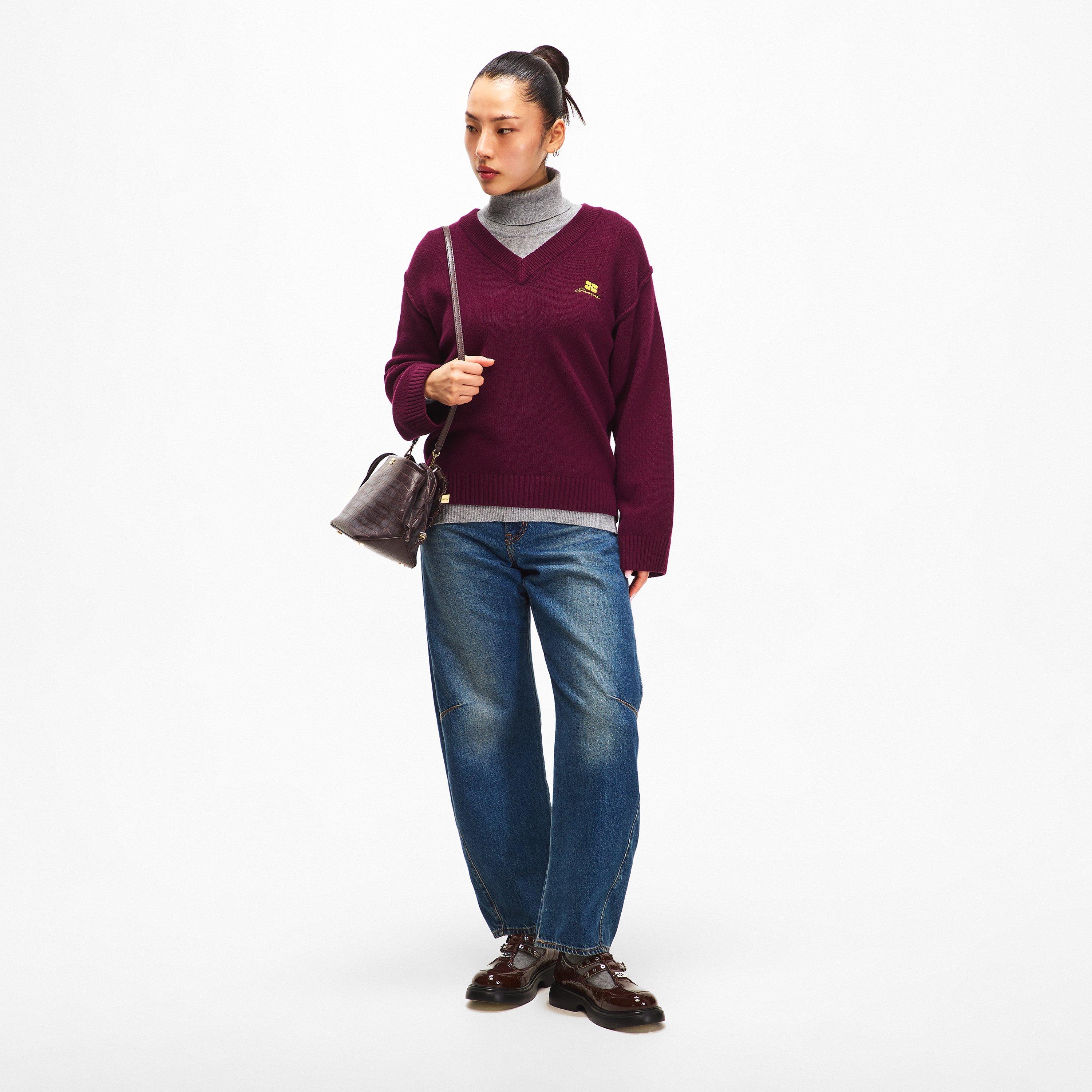 Chocolate Fond - Ganni - Ganni Mary Jane Sh Ld62 - 6