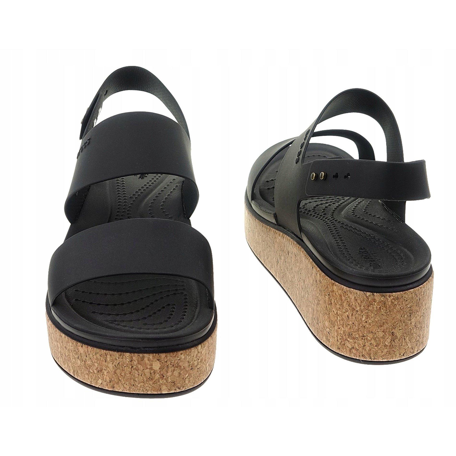 Nero/Nero - Crocs - Brklyn Cok Wdg Ld99 - 3