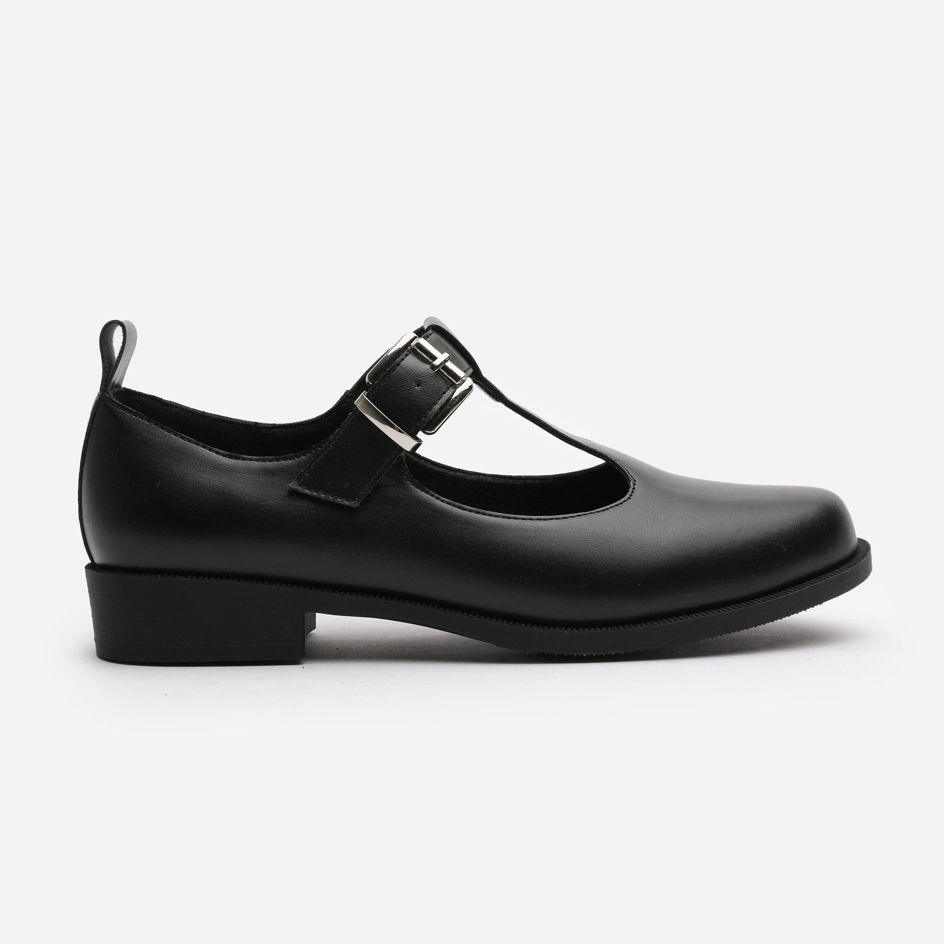 Black PU - Wheres That From - Women's Mary Janes - 1