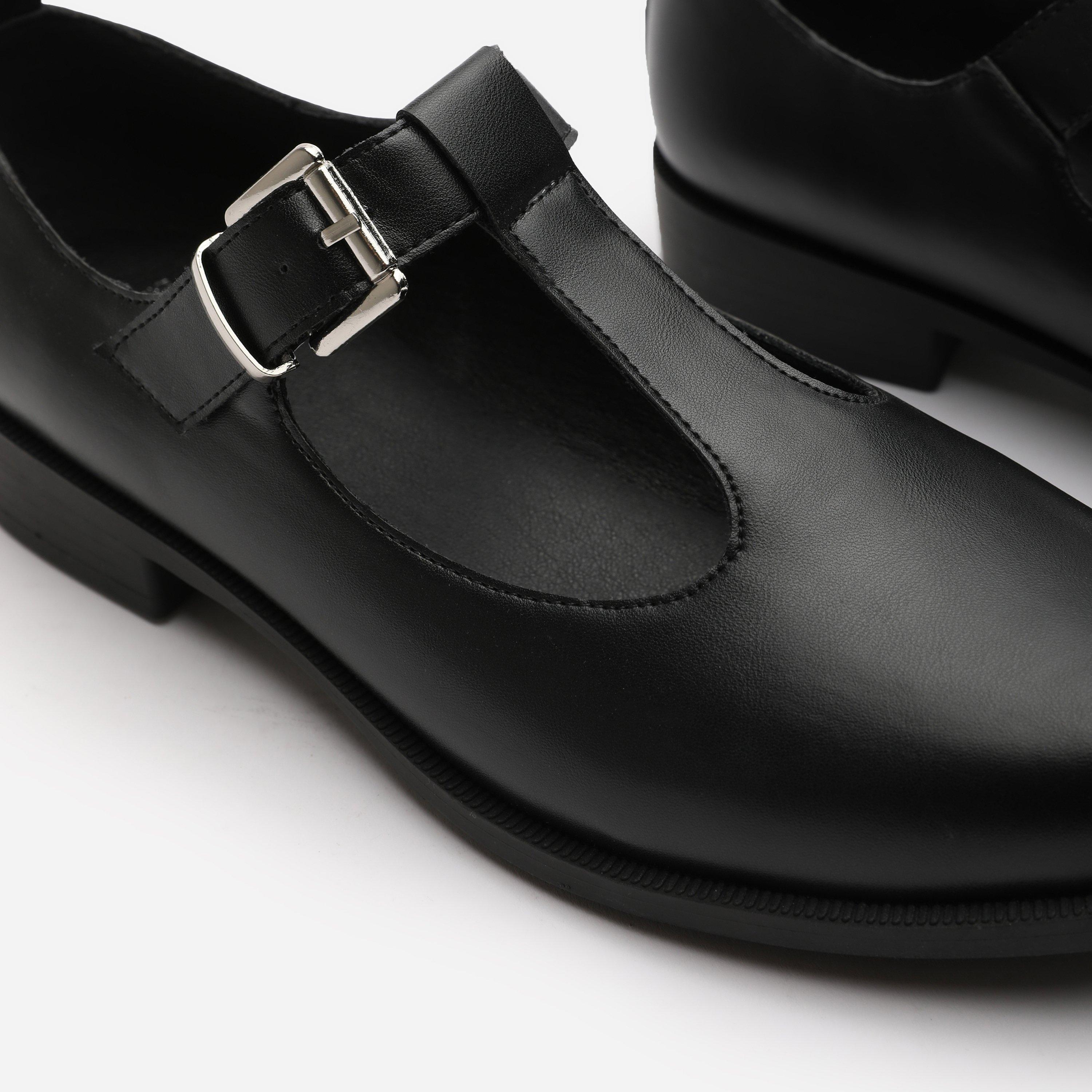 Black PU - Wheres That From - Mary Janes - 3