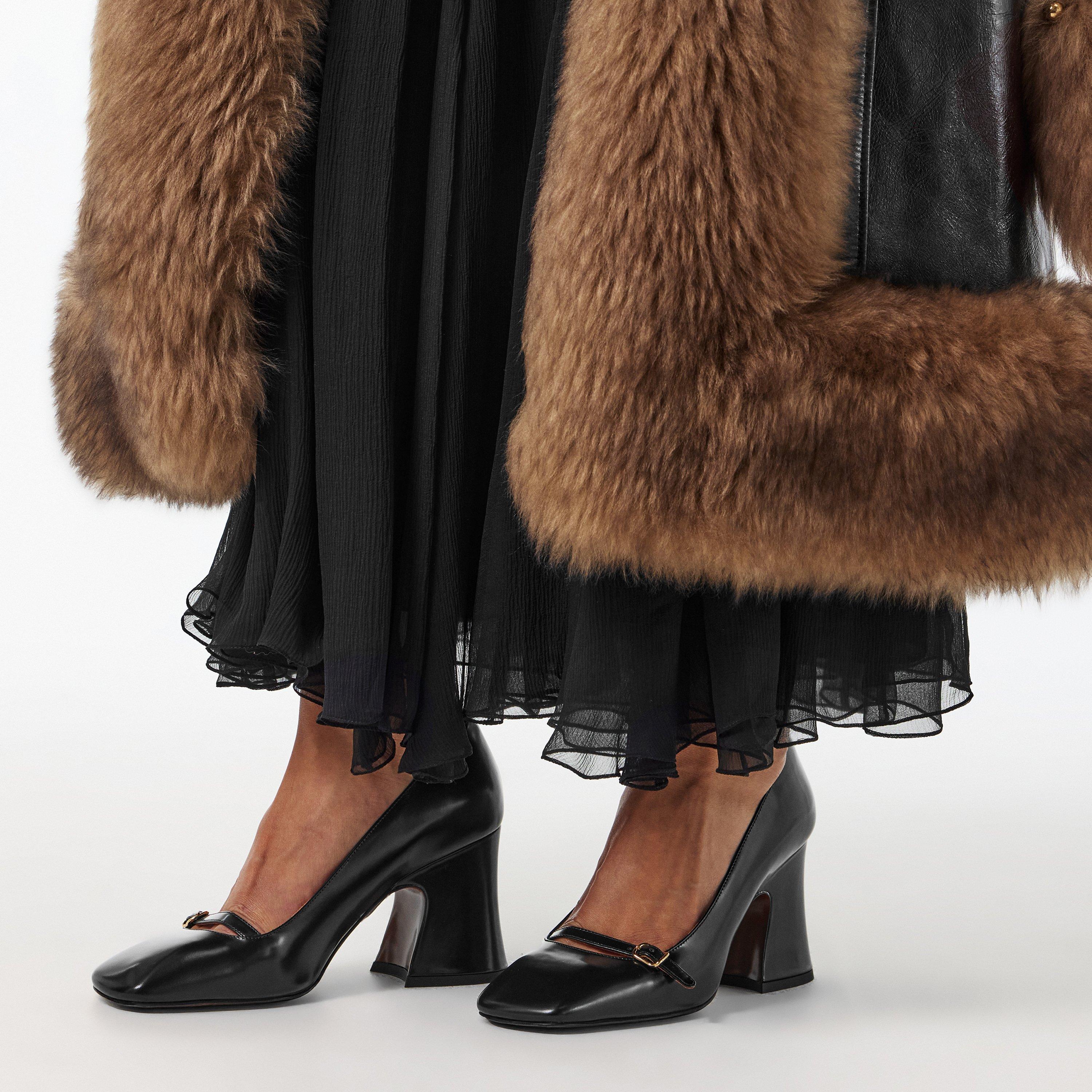 Black - Chloe - Women's Janis Mary Janes - 3