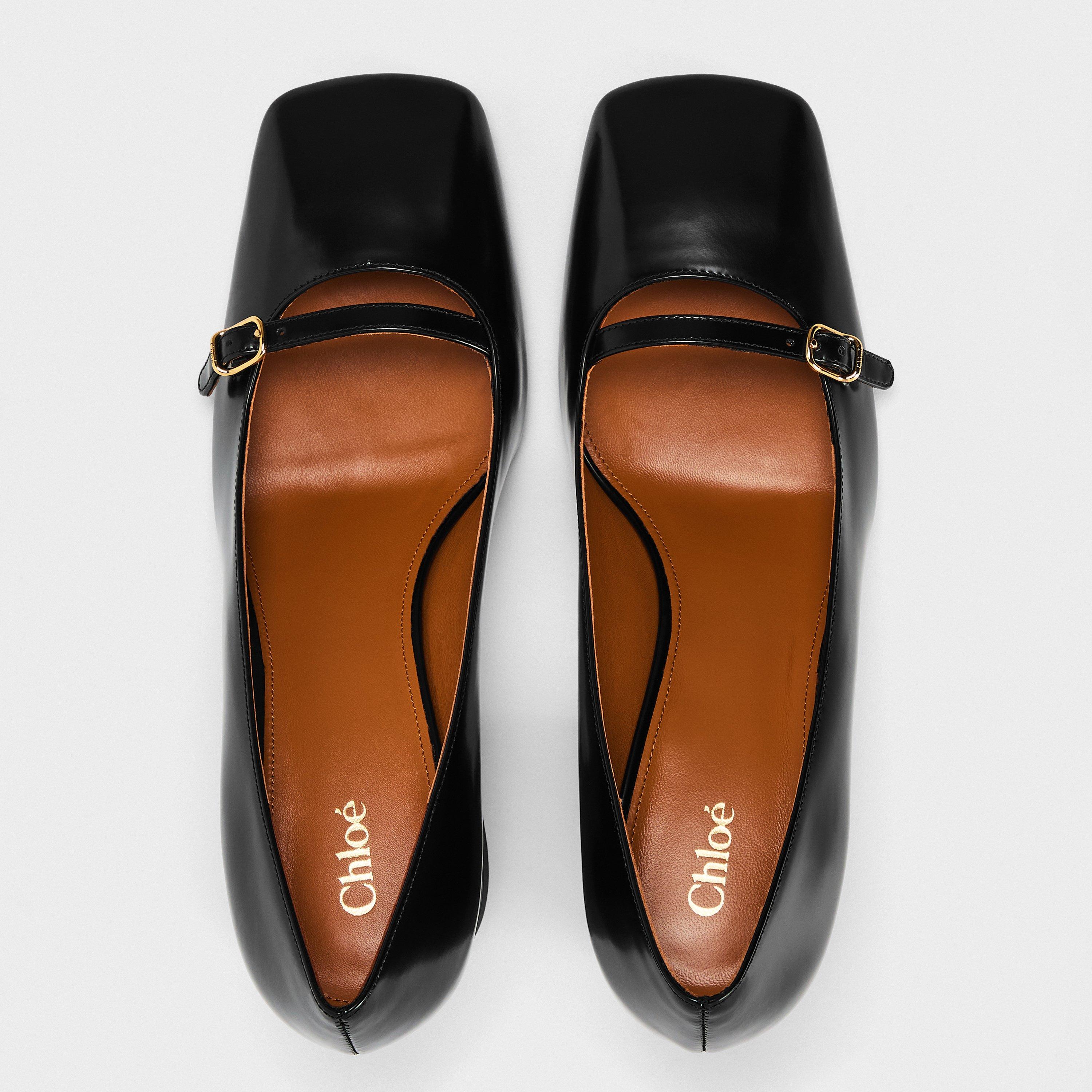 Black - Chloe - Women's Janis Mary Janes - 5