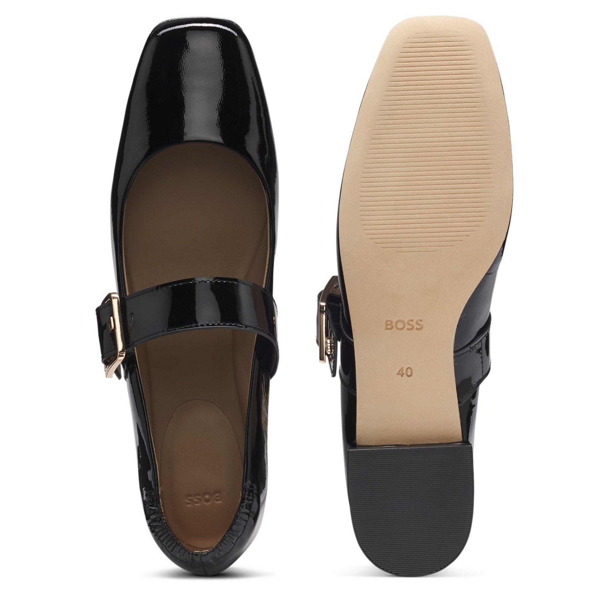 Black 001 - Boss - Luara Ballerina Pumps - 5