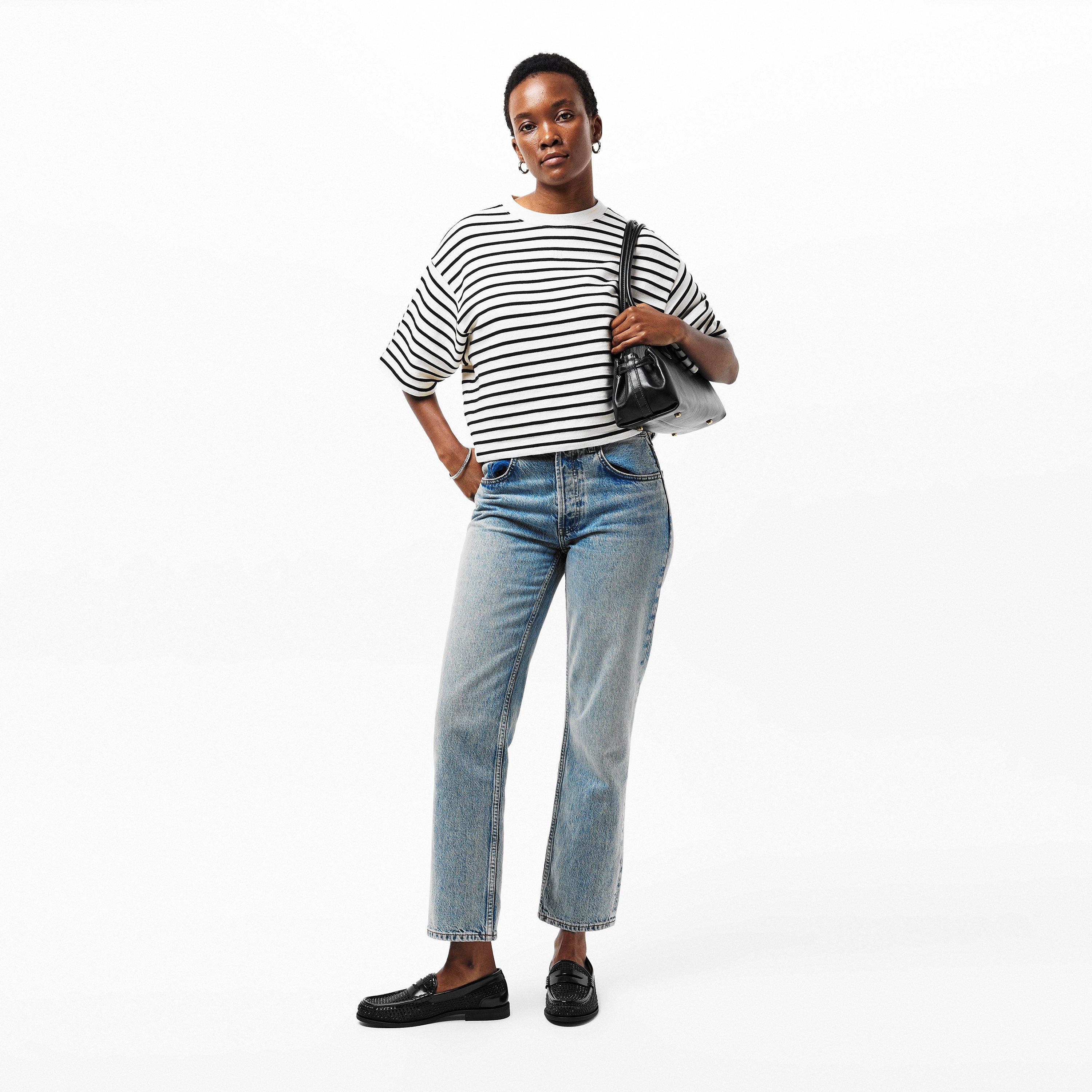 Black 001 - Boss - Women's Lycia Moc Toe Design Shoes - 6