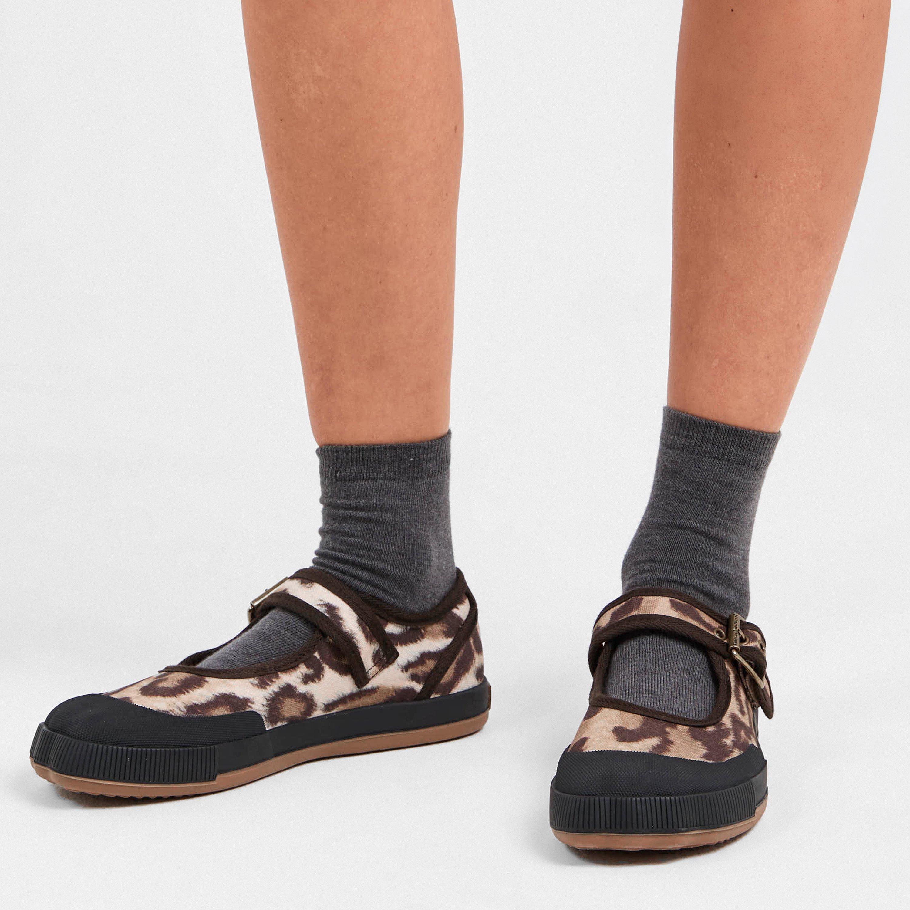 Leopard Canvas - Vivienne Westwood - Women's Viv Animal Jane Mary Janes - 3