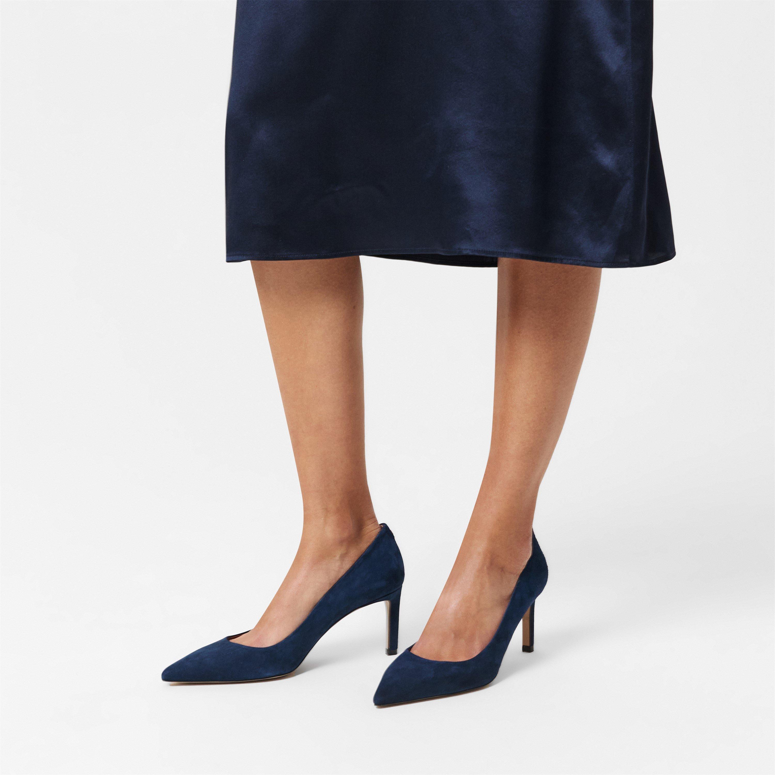 Dark Blue - Boss - Women's Derby Shoes - 3