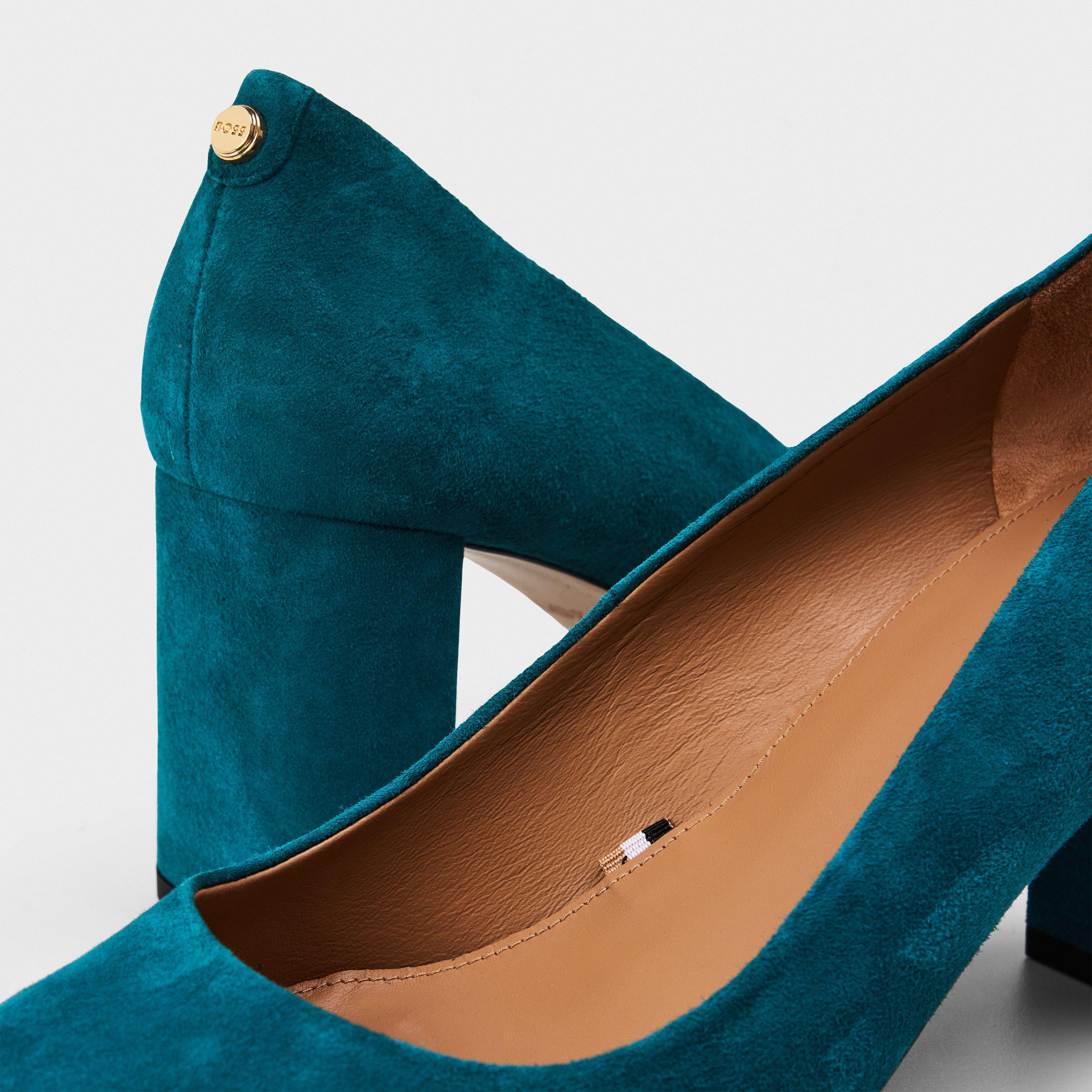 Open Green - Boss - Women's Janet Derby Shoes - 4