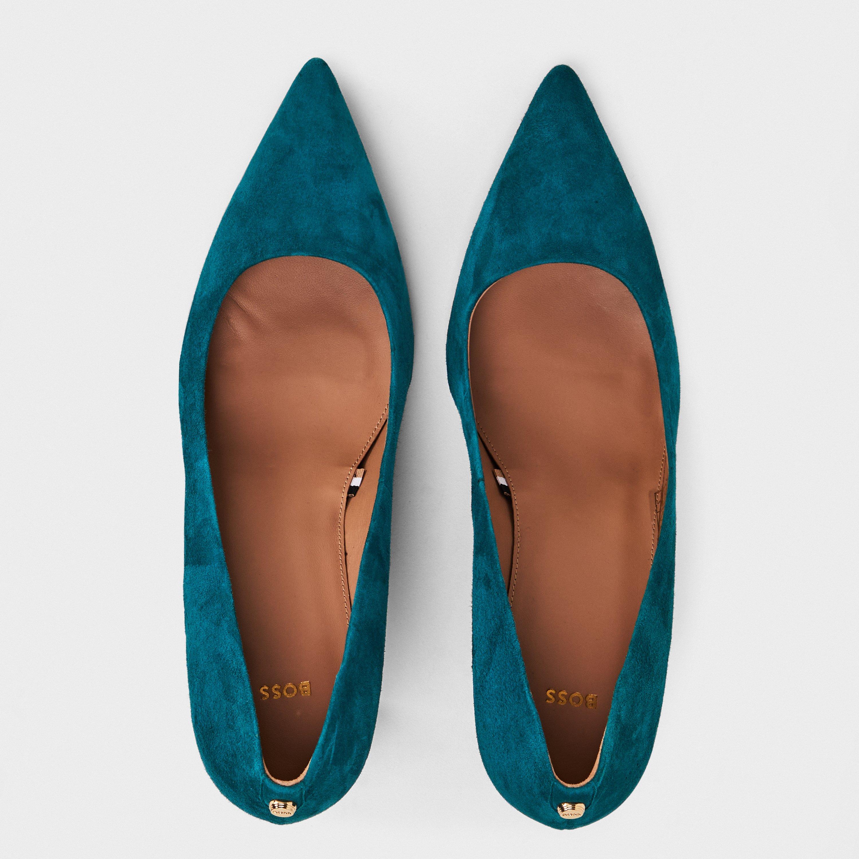 Open Green - Boss - Women's Janet Derby Shoes - 5