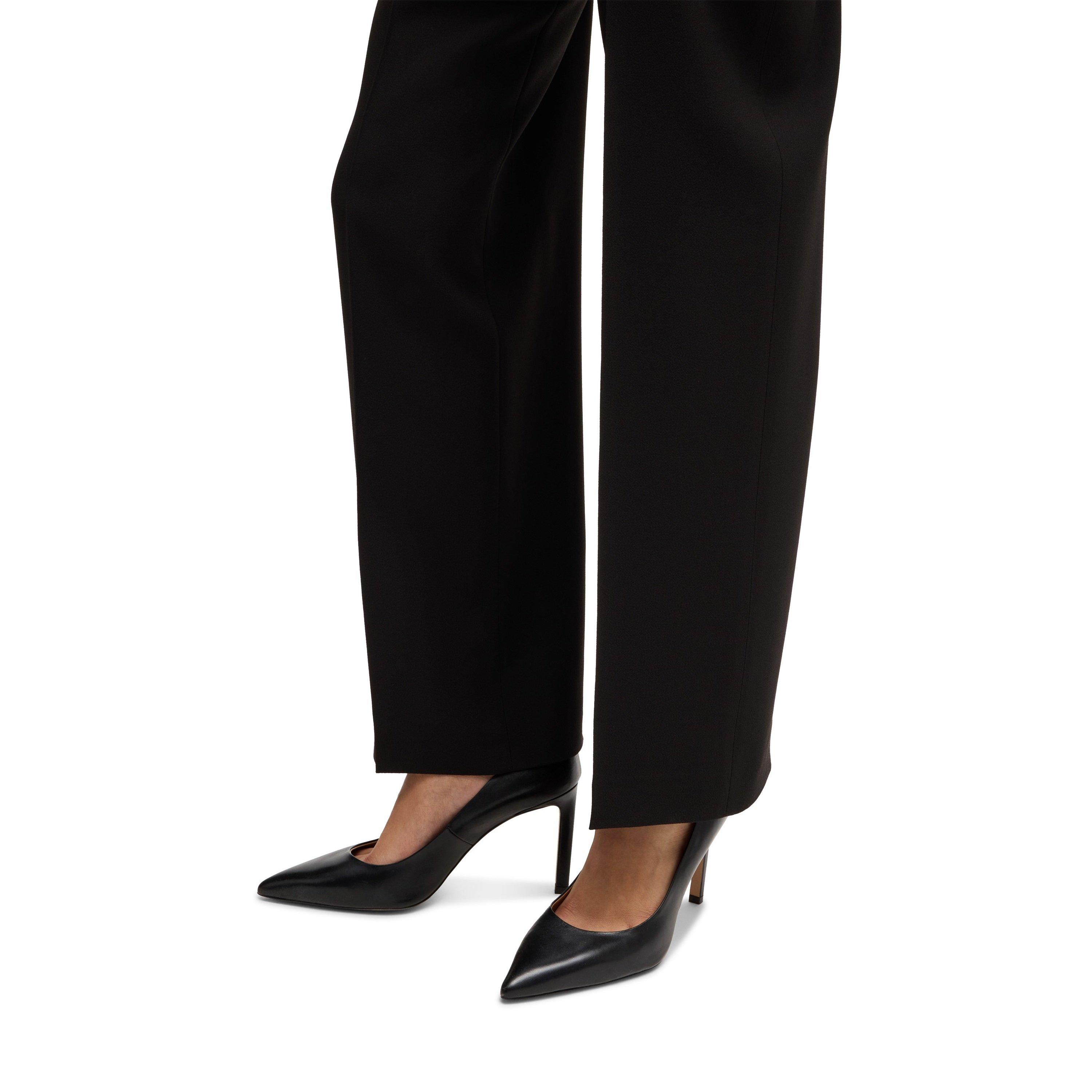 Black - Boss - Women's Janet Pump N Derby Shoes - 2