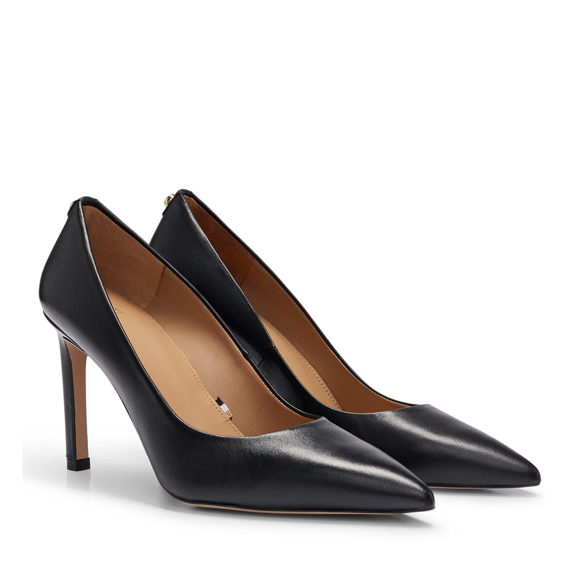Black - Boss - Women's Janet Pump N Derby Shoes - 4