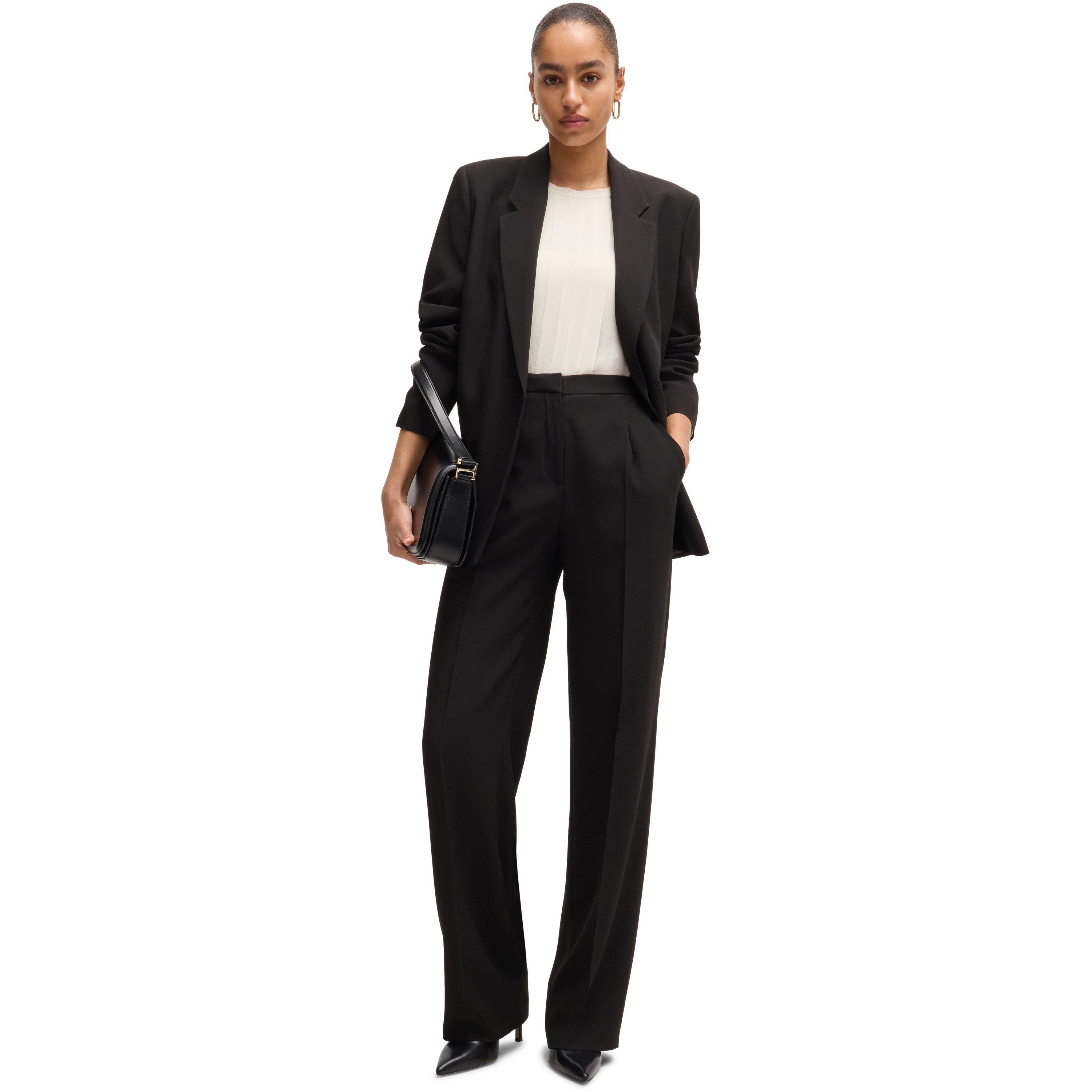 Black - Boss - Women's Janet Pump N Derby Shoes - 7