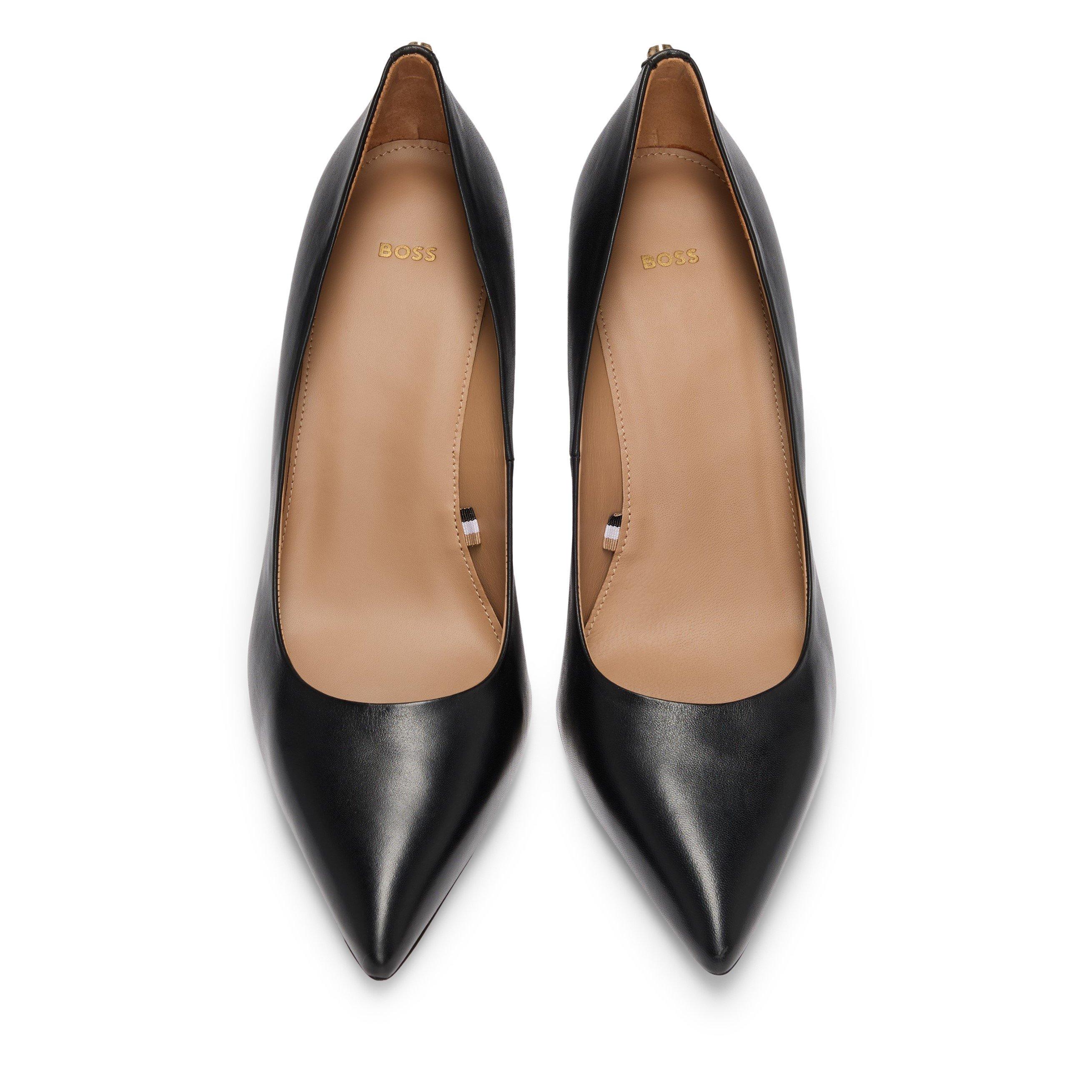 Black - Boss - Women's Janet Pump N Derby Shoes - 8