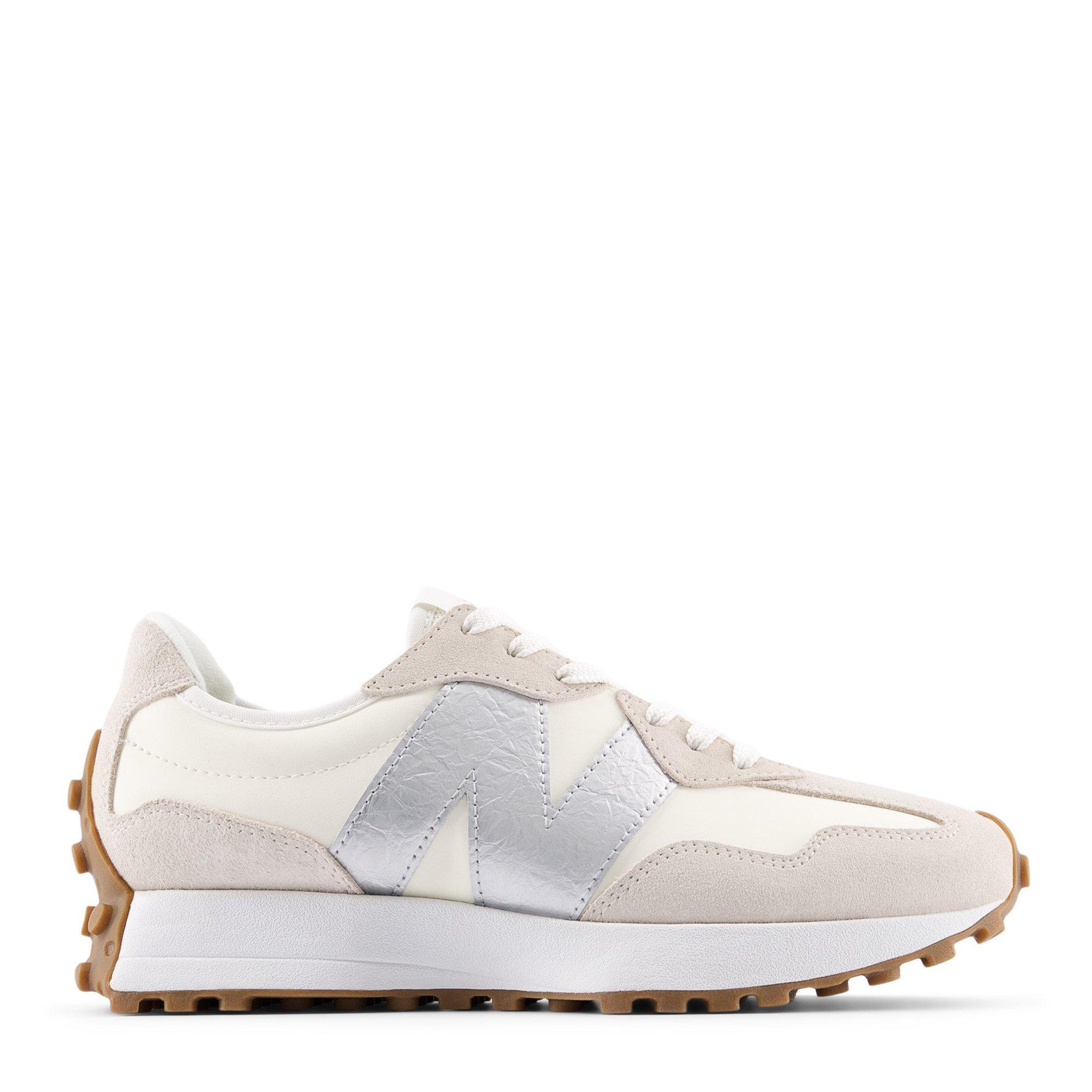 New Balance Women's Nb 327 - White/Silver - 6.5 (40)