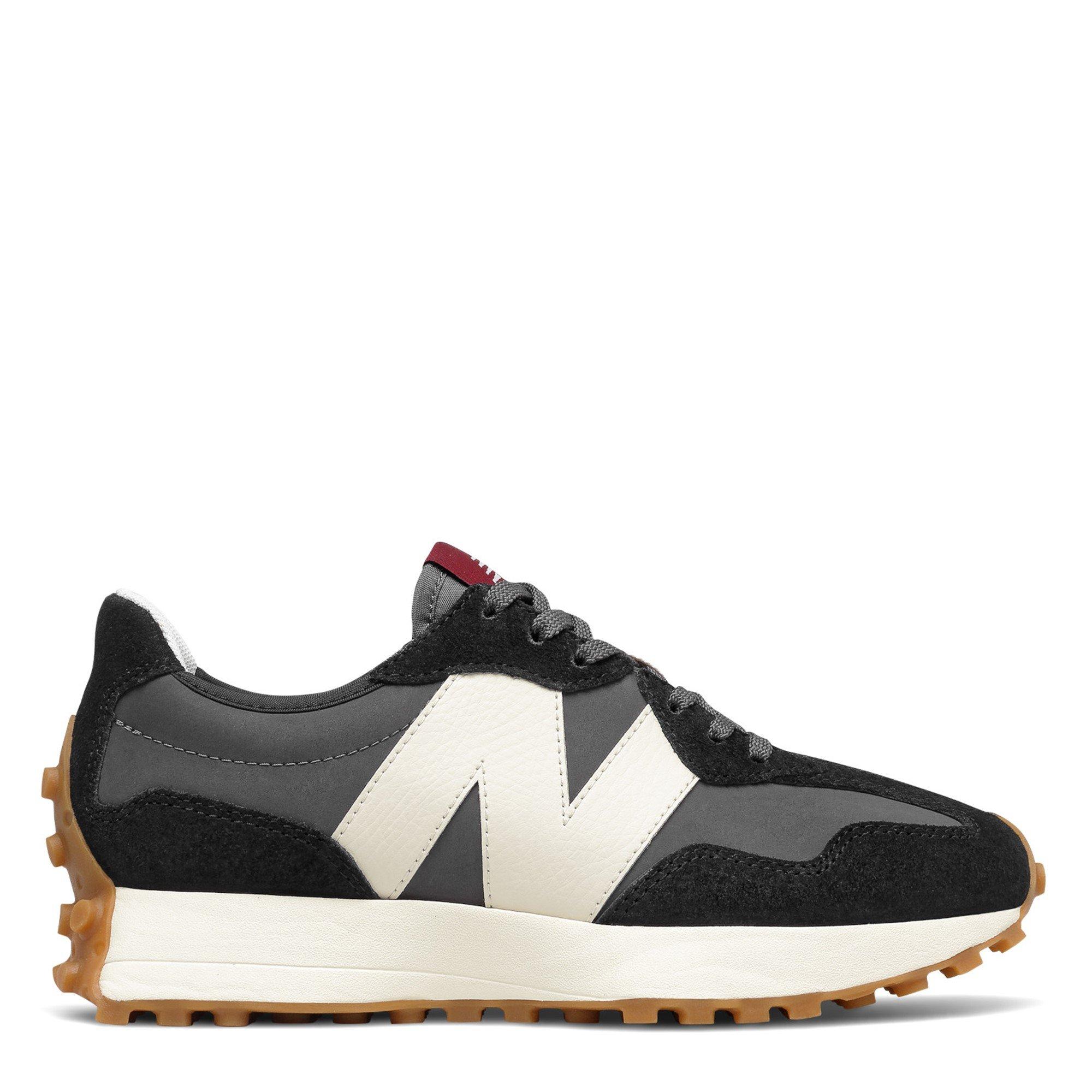 New Balance Women's Nb 327 - Blk/Wht/Gum - 5 (37.5)