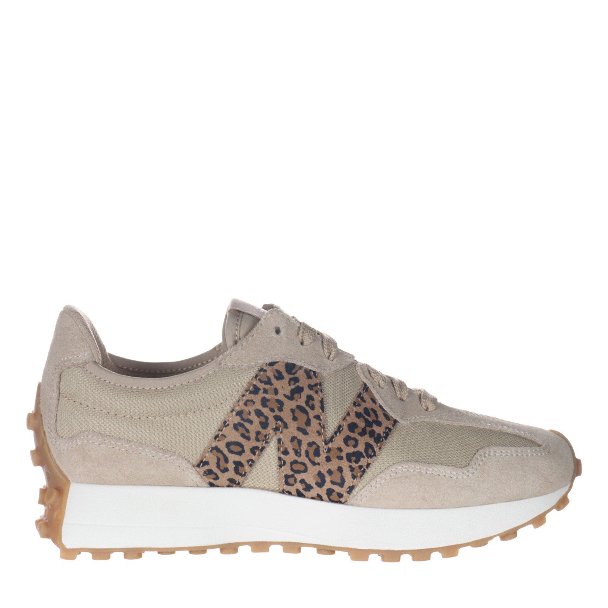 New Balance Women's Nb 327 - Tan Leopard - 5 (37.5)