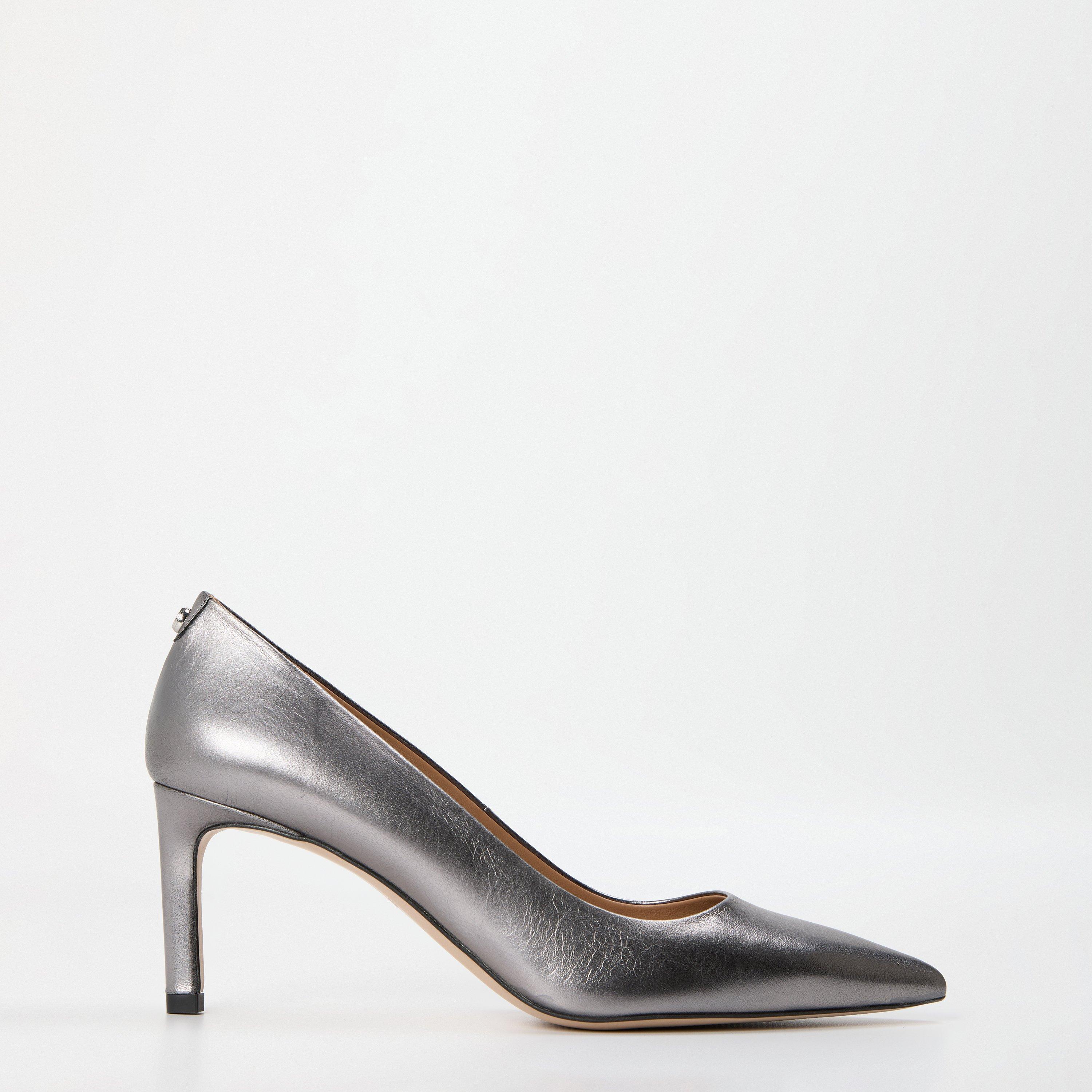 Silver - Boss - Women's Janet Pump70 Lmns Derby Shoes - 1
