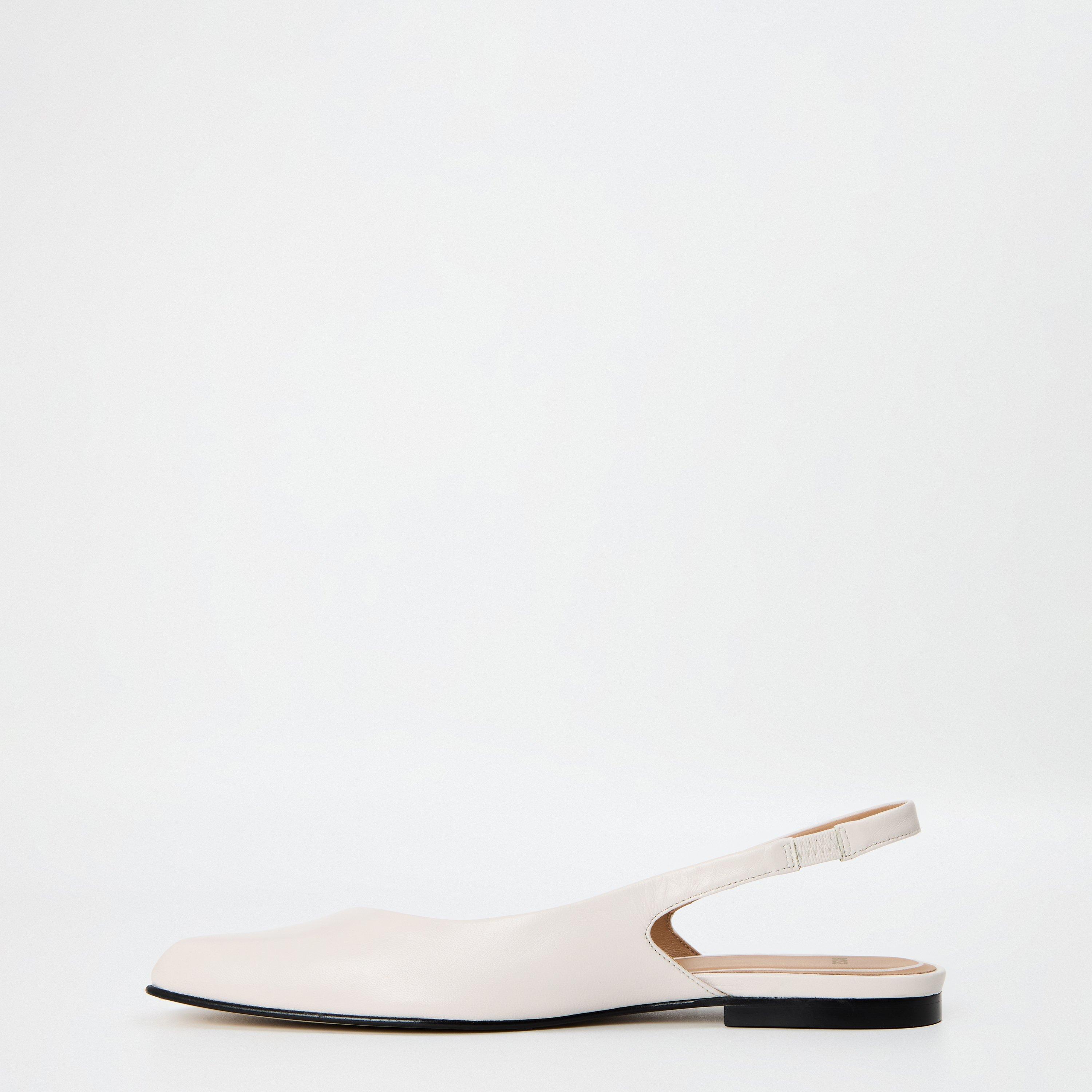 Natural - Boss - Women's Rose Ballerina Design Shoes - 2