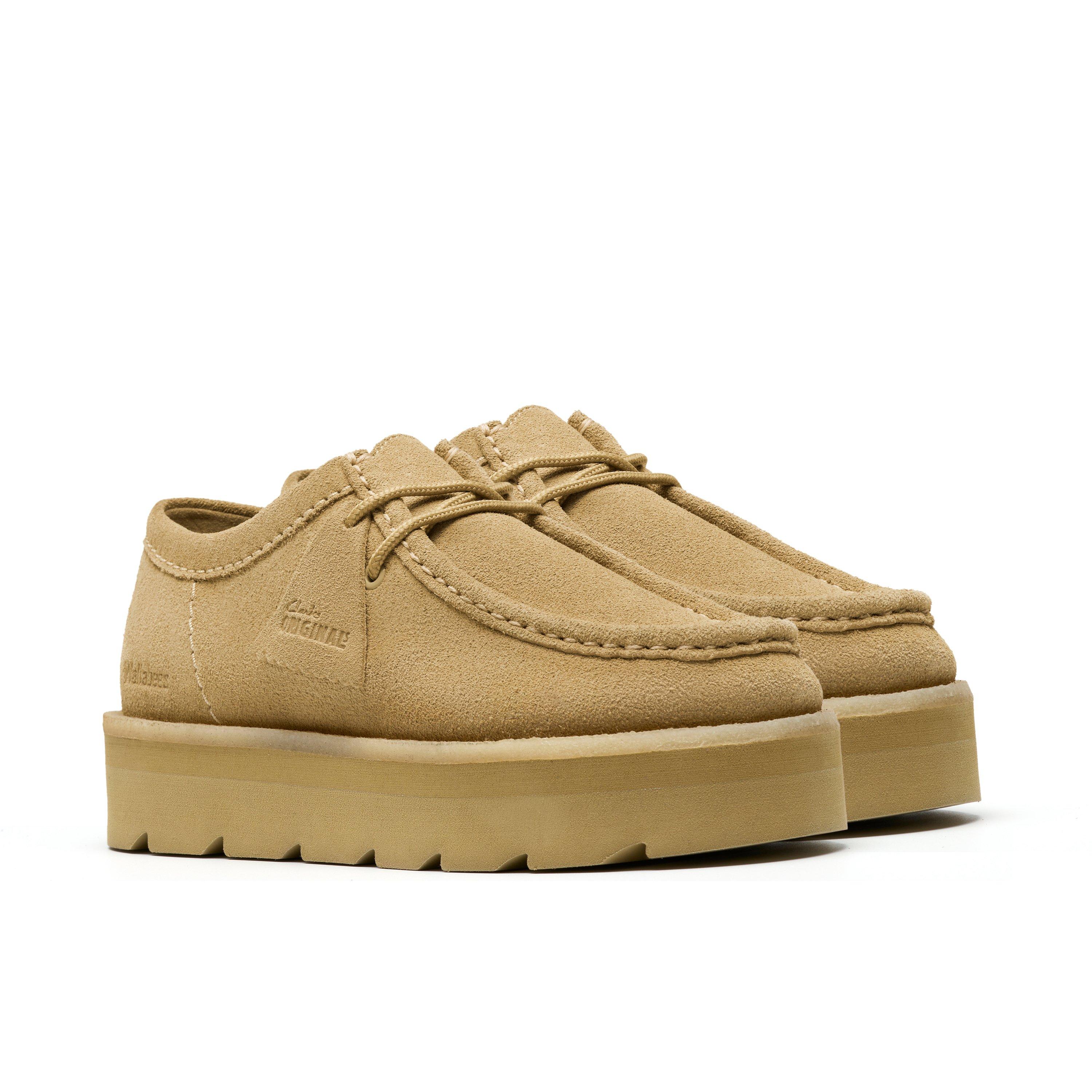 Maple Suede - Clarks Originals - Women's Meare Walla Moc Toe Formal Shoes - 4