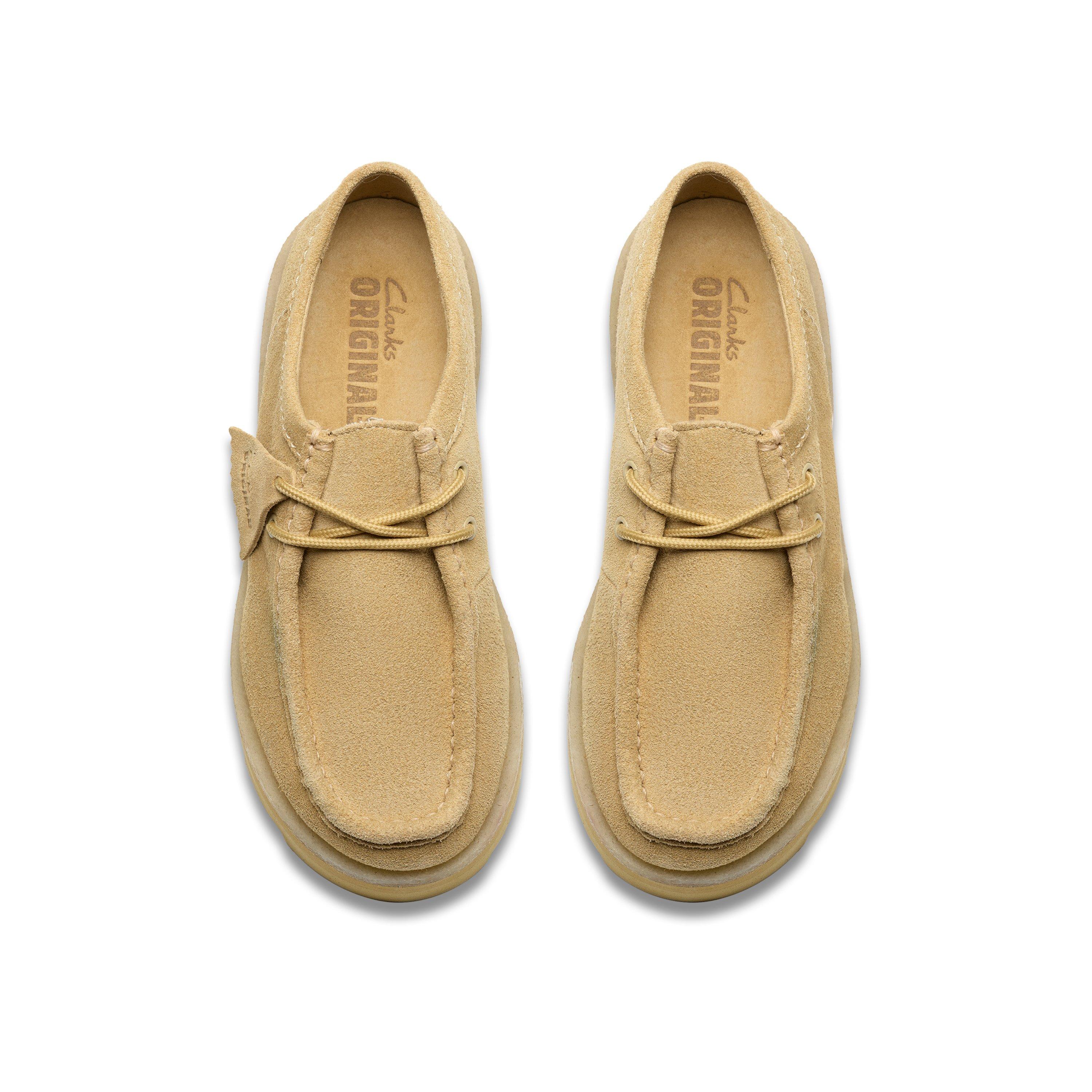 Maple Suede - Clarks Originals - Women's Meare Walla Moc Toe Formal Shoes - 6