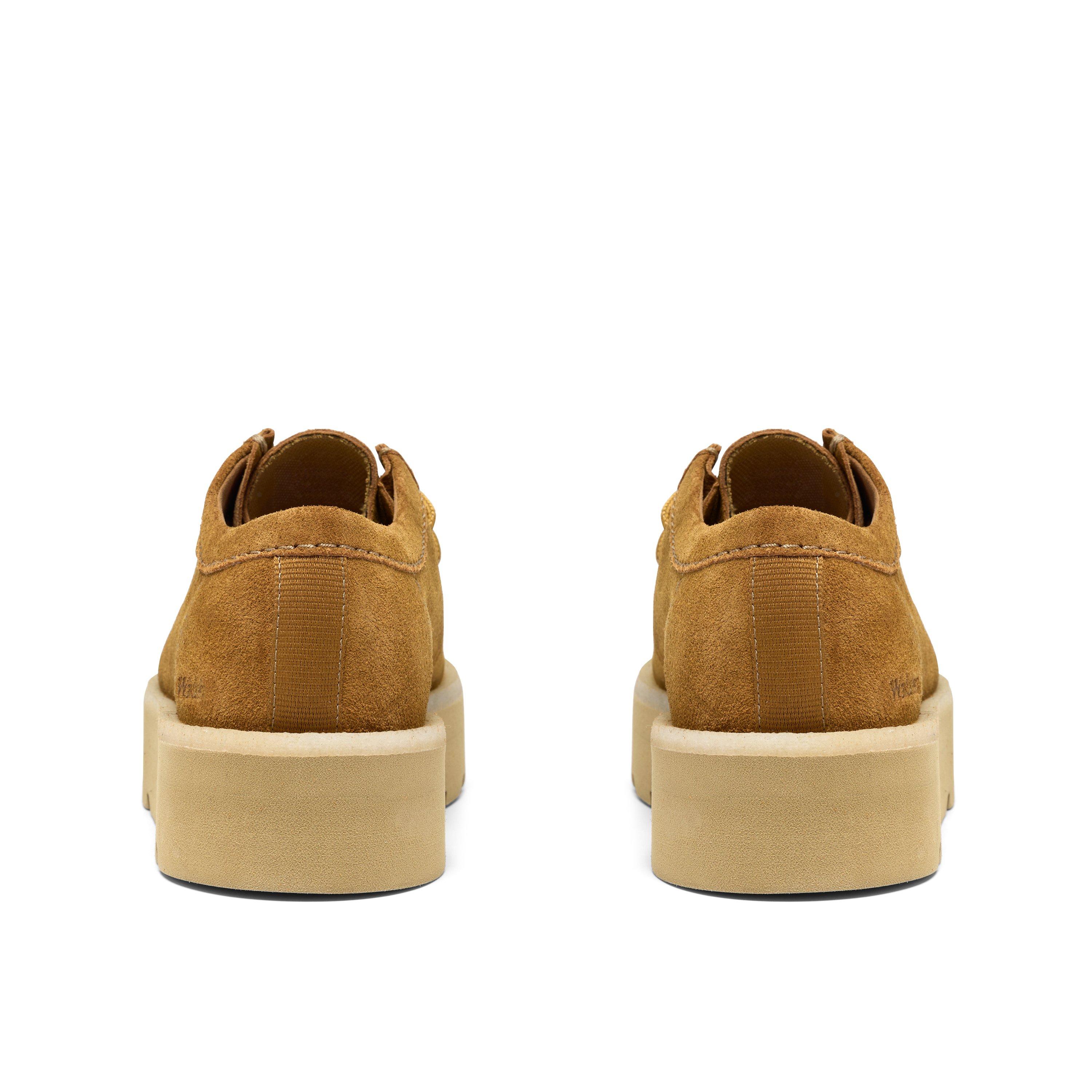 Brown Suede - Clarks Originals - Women's Meare Walla Moc Toe Formal Shoes - 5