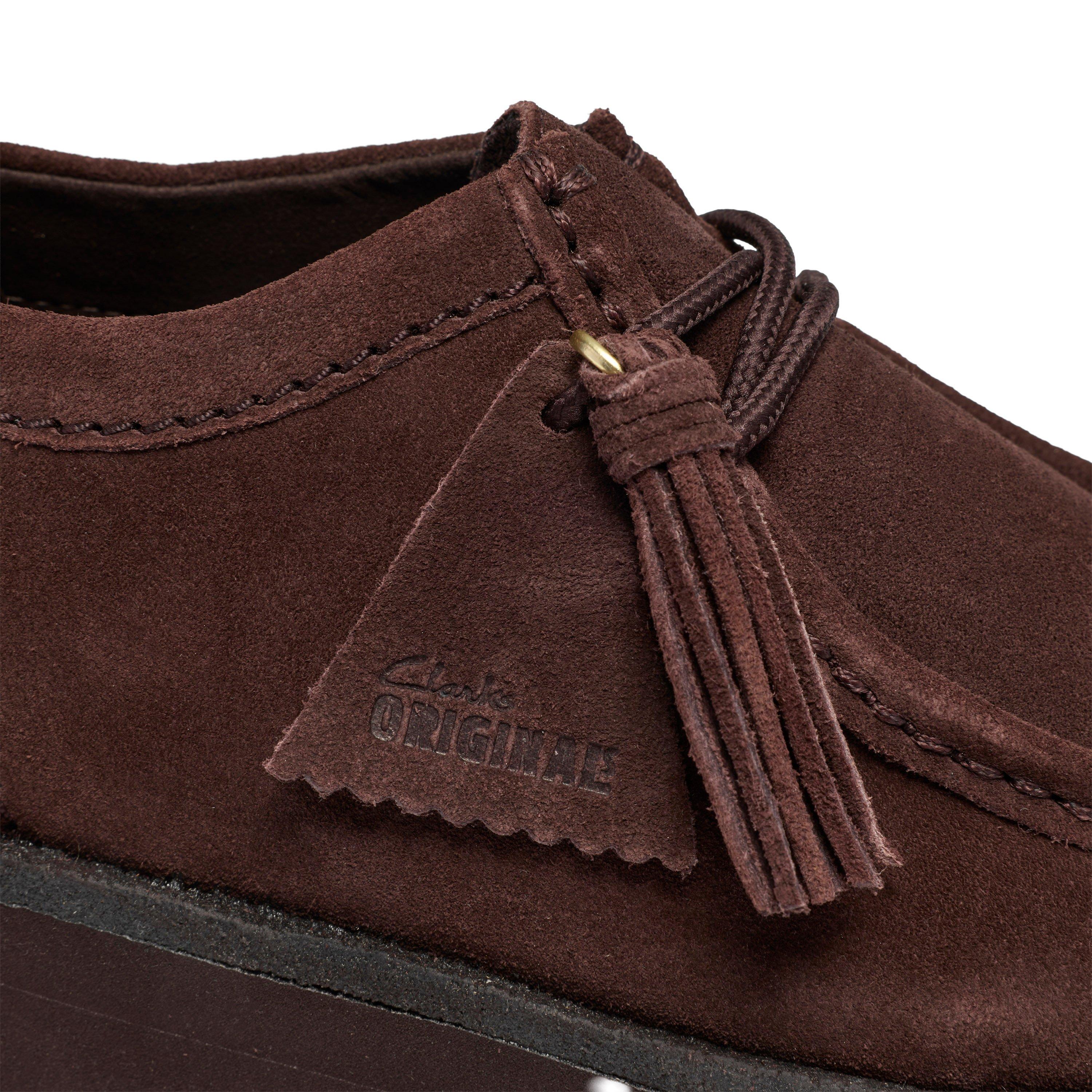 Chocolate Sue - Clarks Originals - Women's Meare Walla Moc Toe Formal Shoes - 8