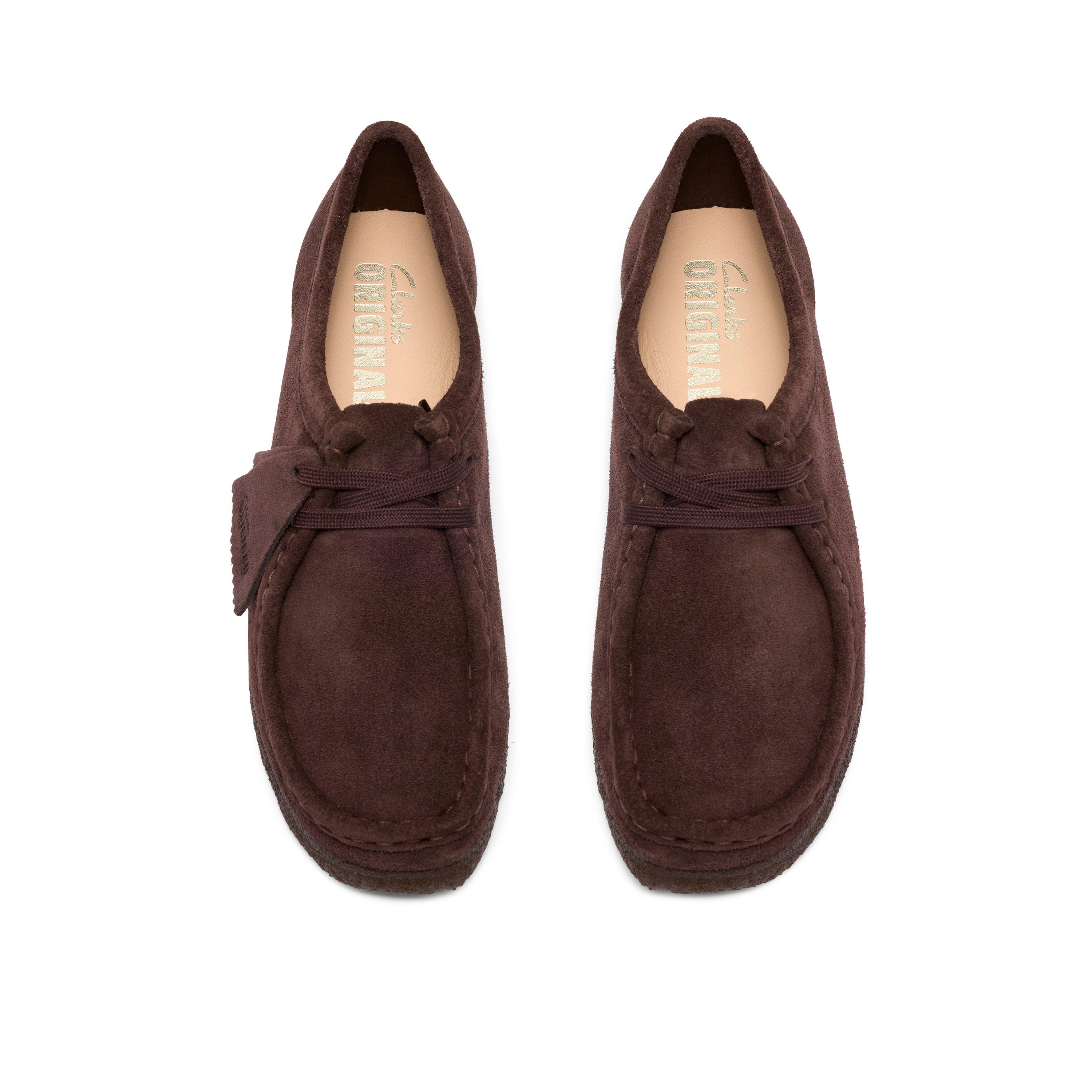Chocolate Sue - Clarks Originals - Women's Wallabee Moc Toe Formal Shoes - 6
