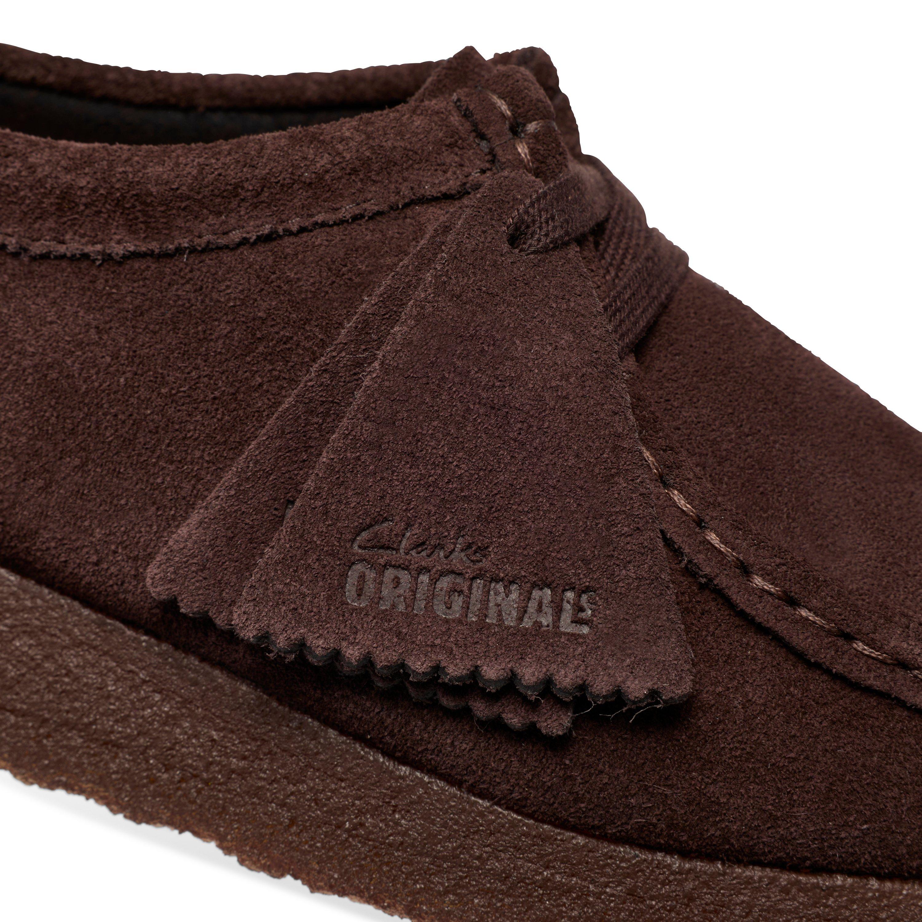 Chocolate Sue - Clarks Originals - Women's Wallabee Moc Toe Formal Shoes - 8