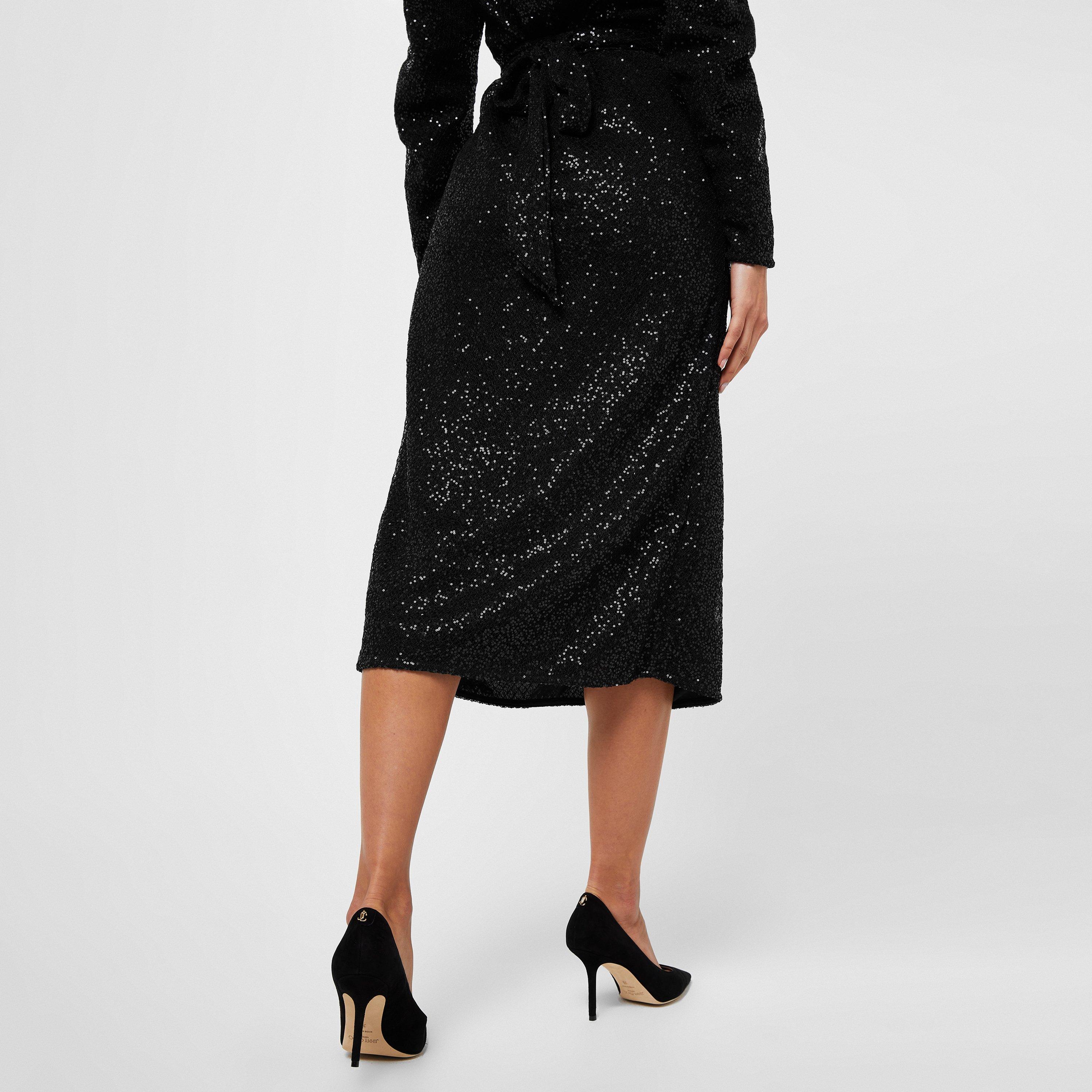 Black - Jimmy Choo - Women's Love Suede 85h Heels - 2