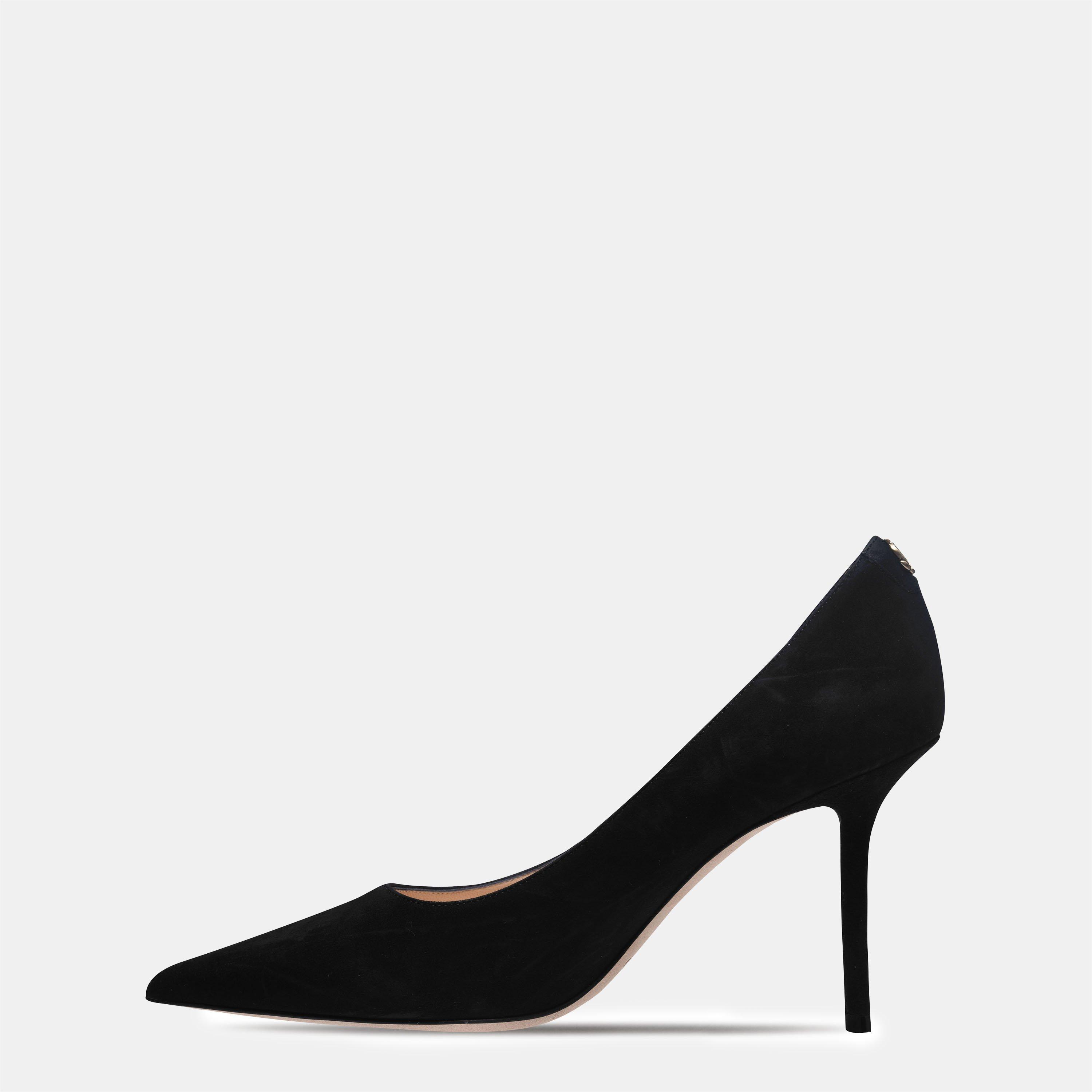 Black - Jimmy Choo - Women's Love Suede 85h Heels - 3