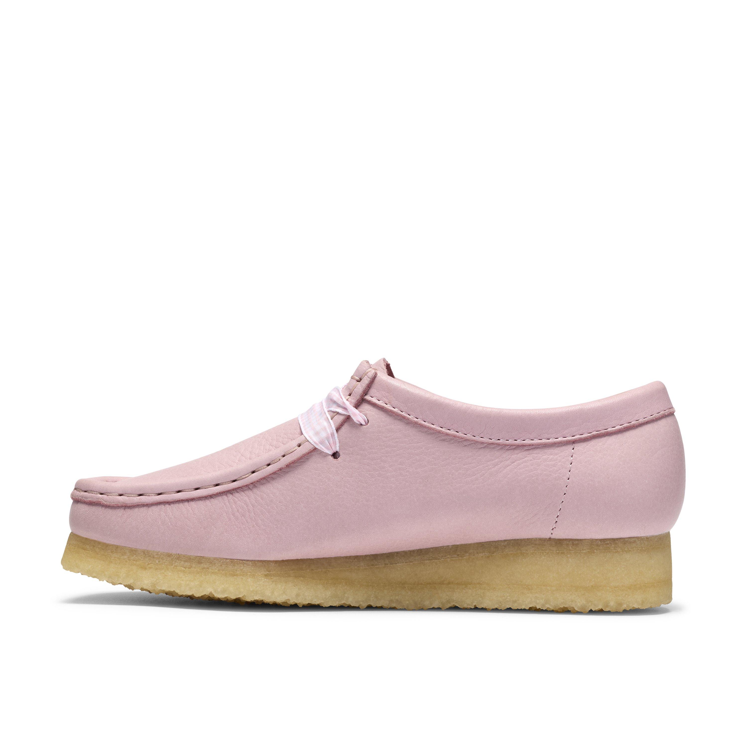 Baby Pink - Clarks Originals - Women's Moc Toe Formal Shoes - 2