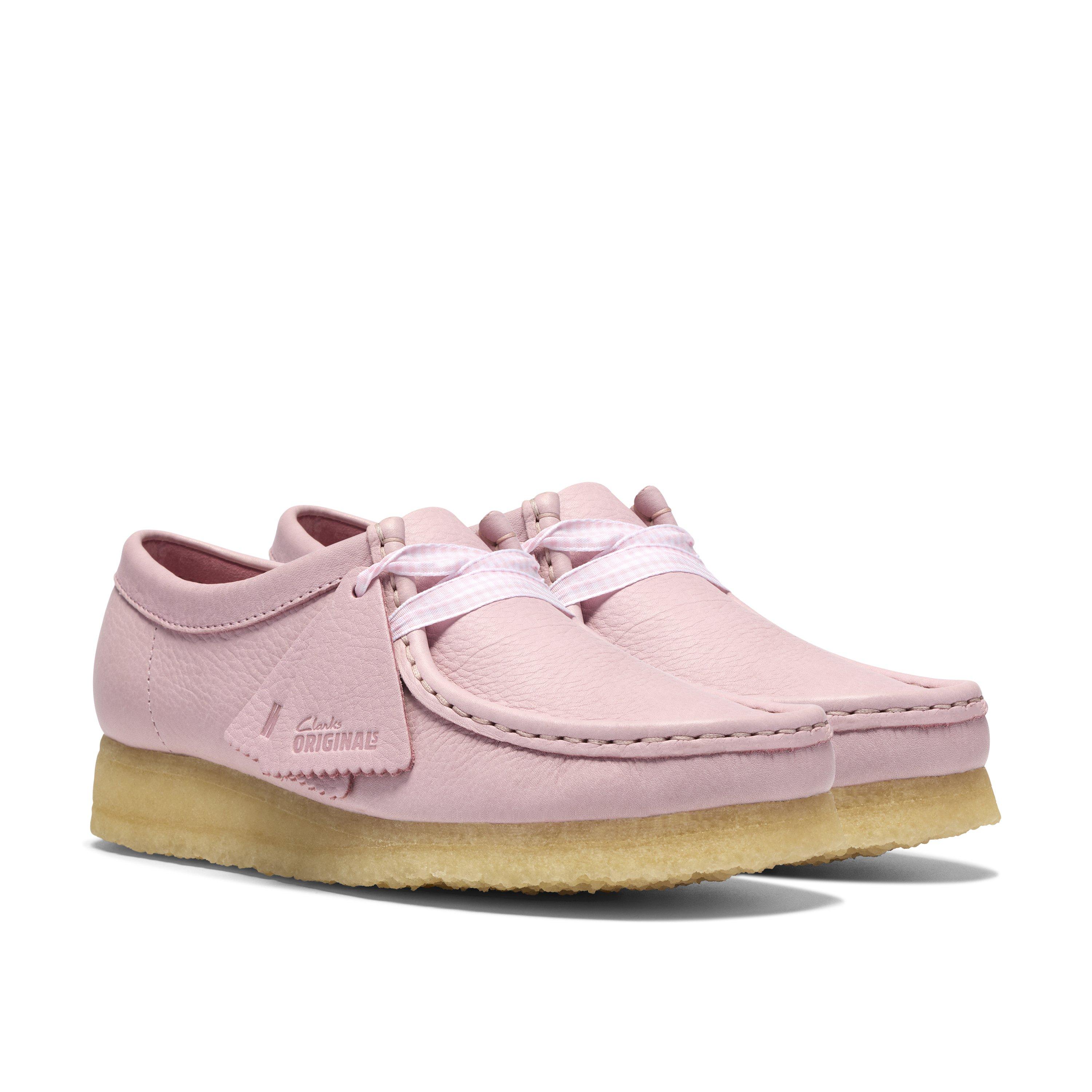 Baby Pink - Clarks Originals - Women's Moc Toe Formal Shoes - 4