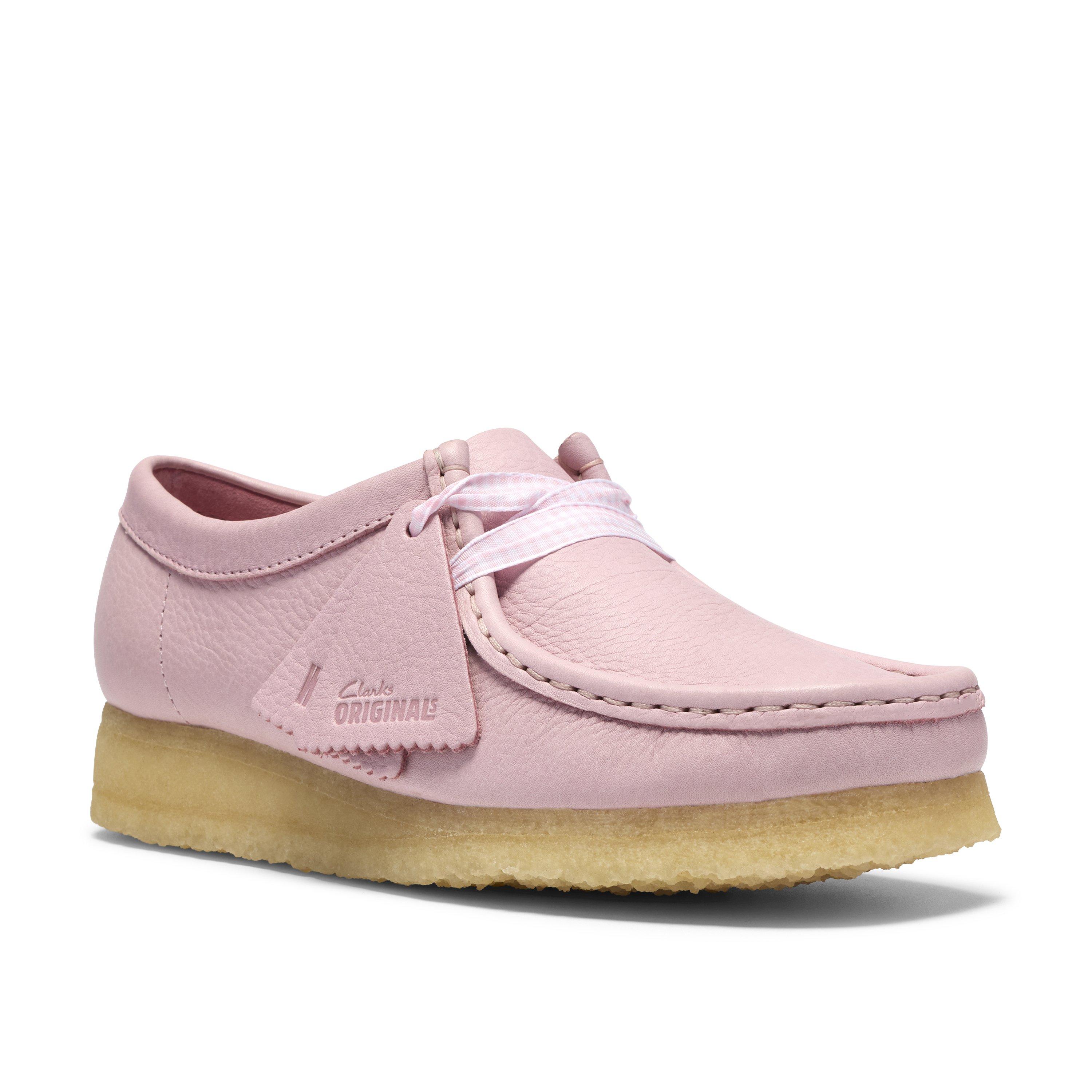 Baby Pink - Clarks Originals - Women's Moc Toe Formal Shoes - 7