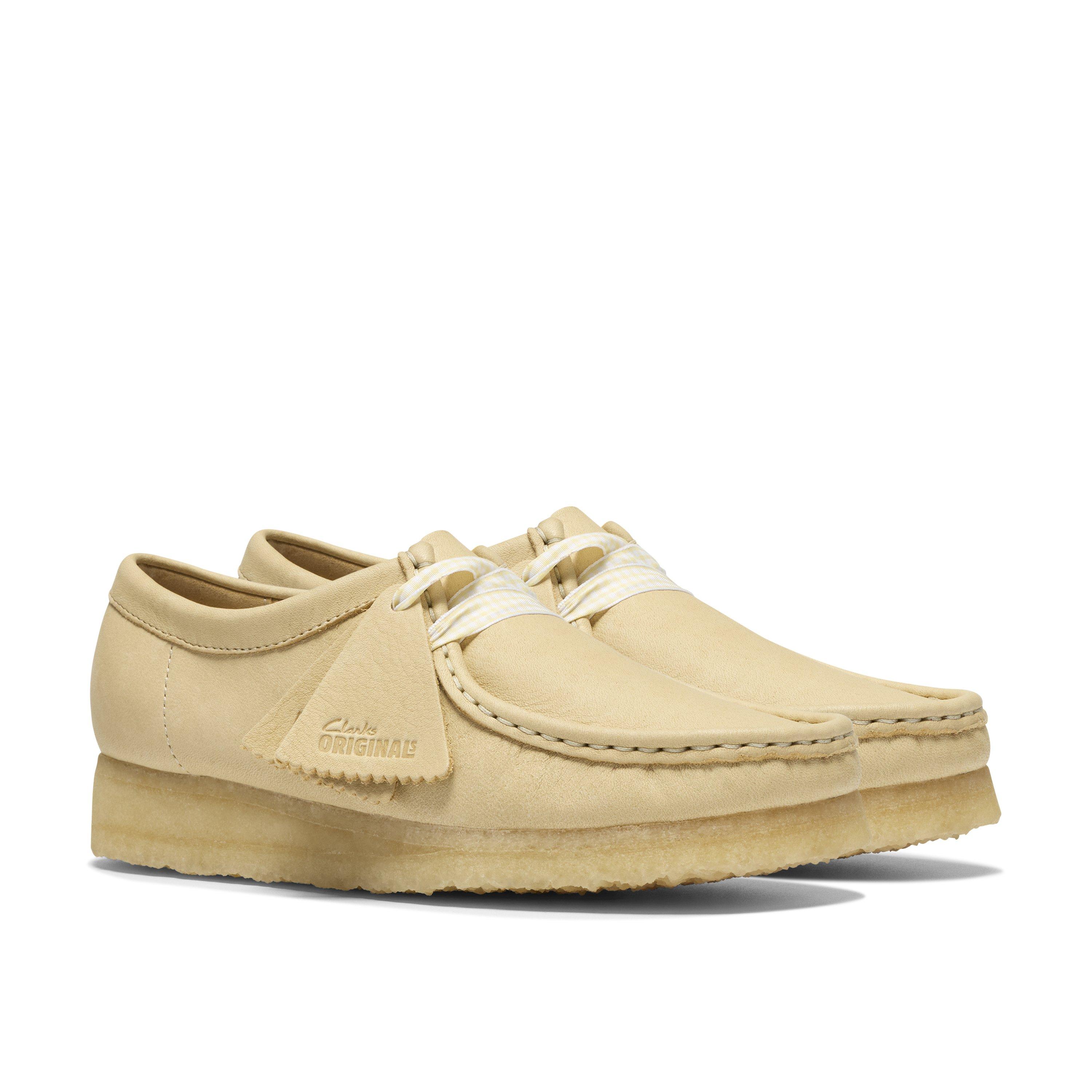 Pale Yellow - Clarks Originals - Clarks Wallabee Lthr Ld62 - 4
